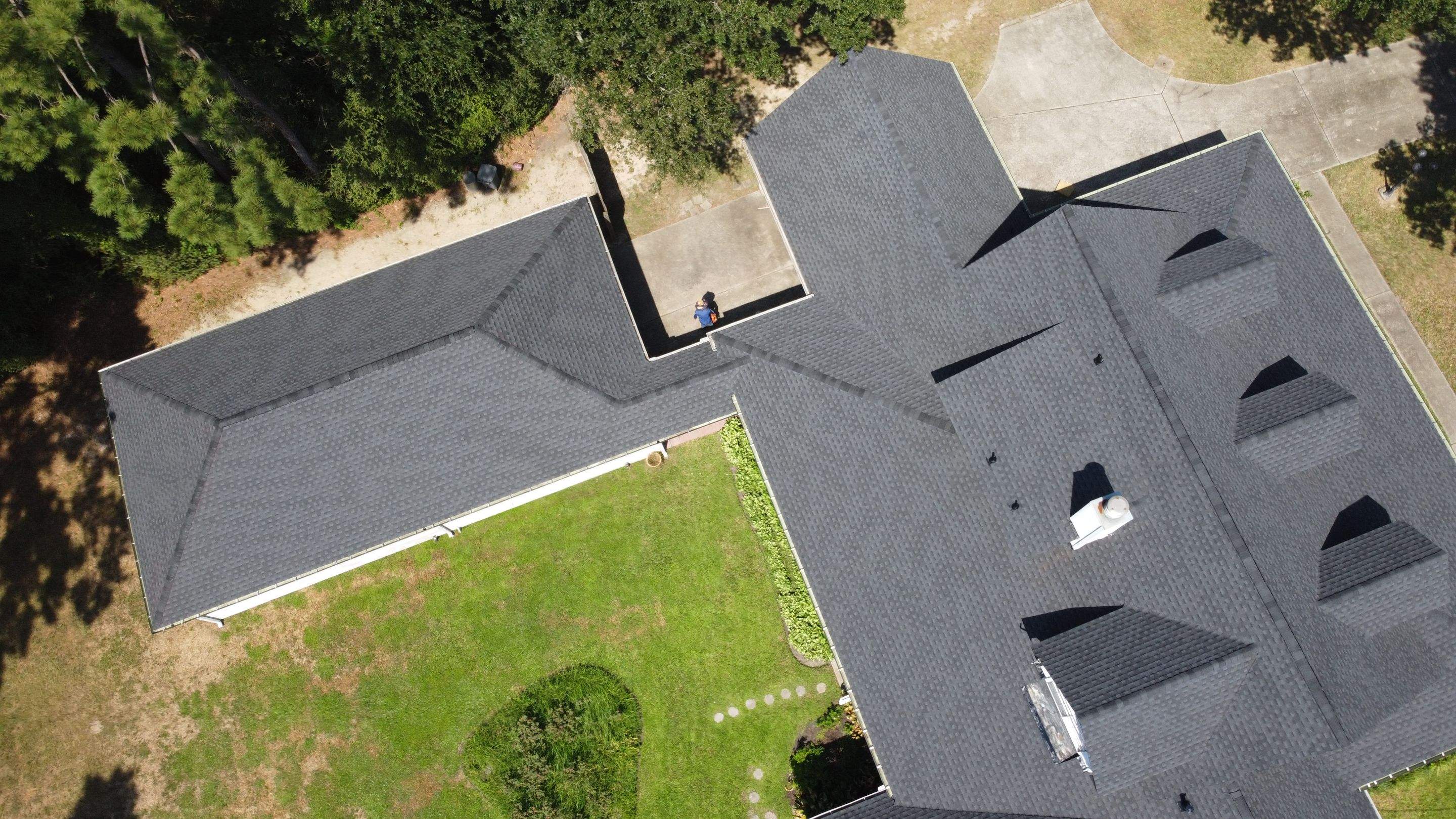 Comprehensive GAF Architectural Shingle Roof Replacement in Houston by Good Vibes Roofing