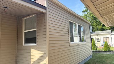 Siding Replacement using Alside Odyssey D4" Tuscan Clay