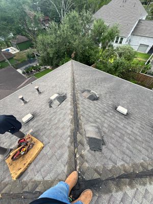 Hail Damage using Owen's Corning Duration (Lifetime) Shingles