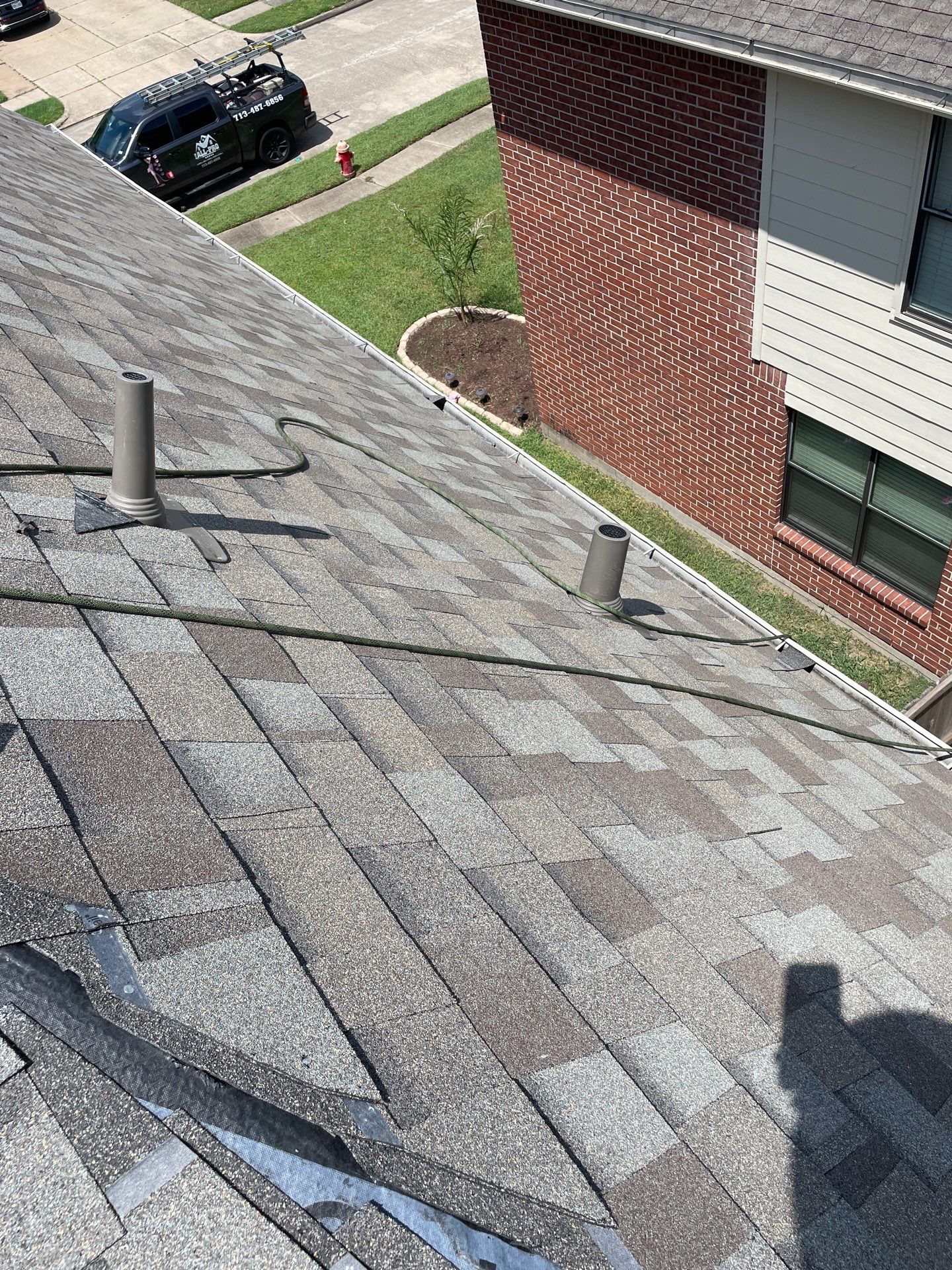 Residential Roofing Installation using Owen's Corning Duration (Lifetime) Shingles by Roof Repair Company