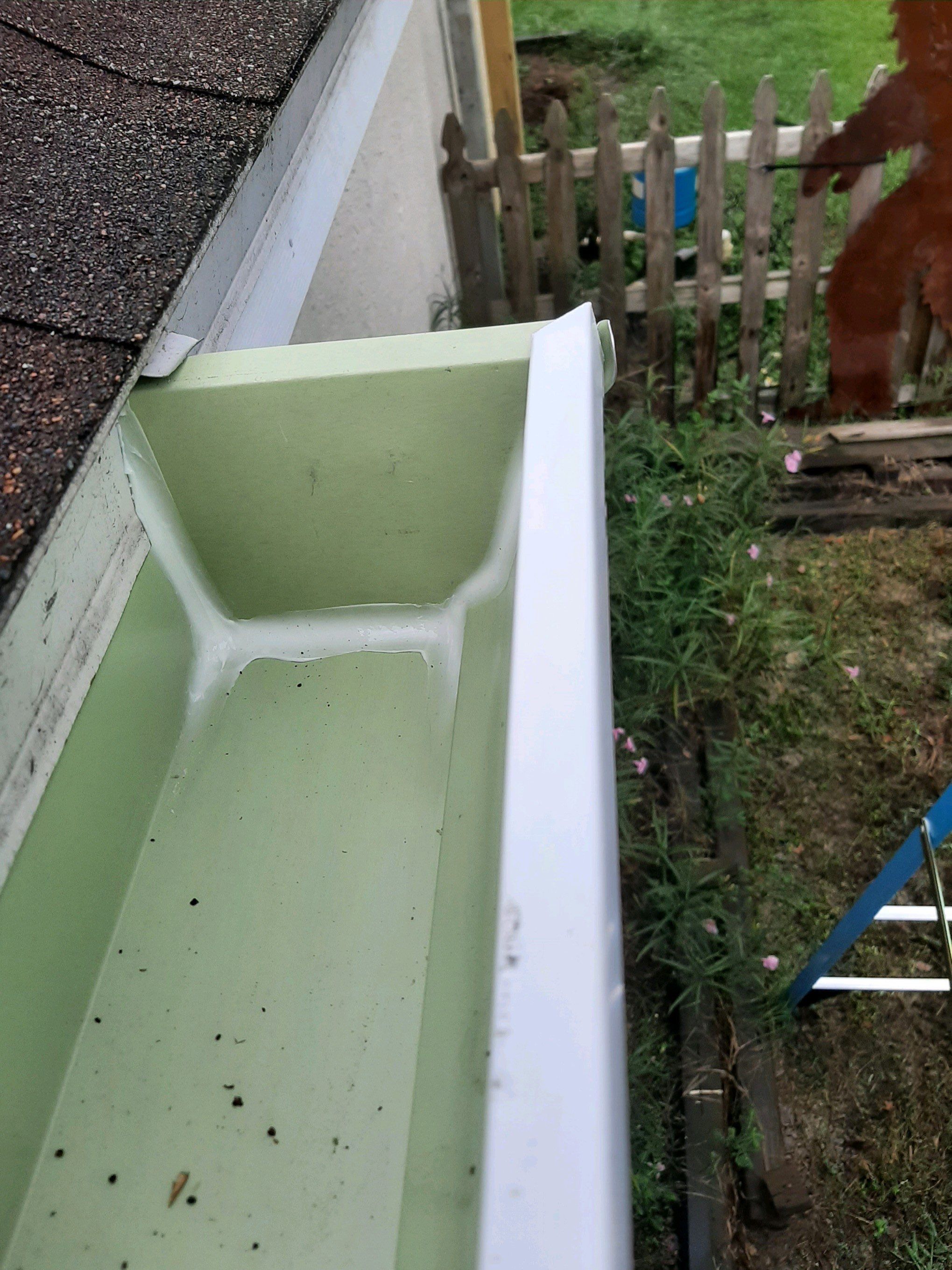 Gutter Installation using K-Style Seamless Gutters by Gutter Professors