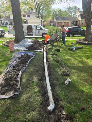 Exterior Sump Pump Discharge System
