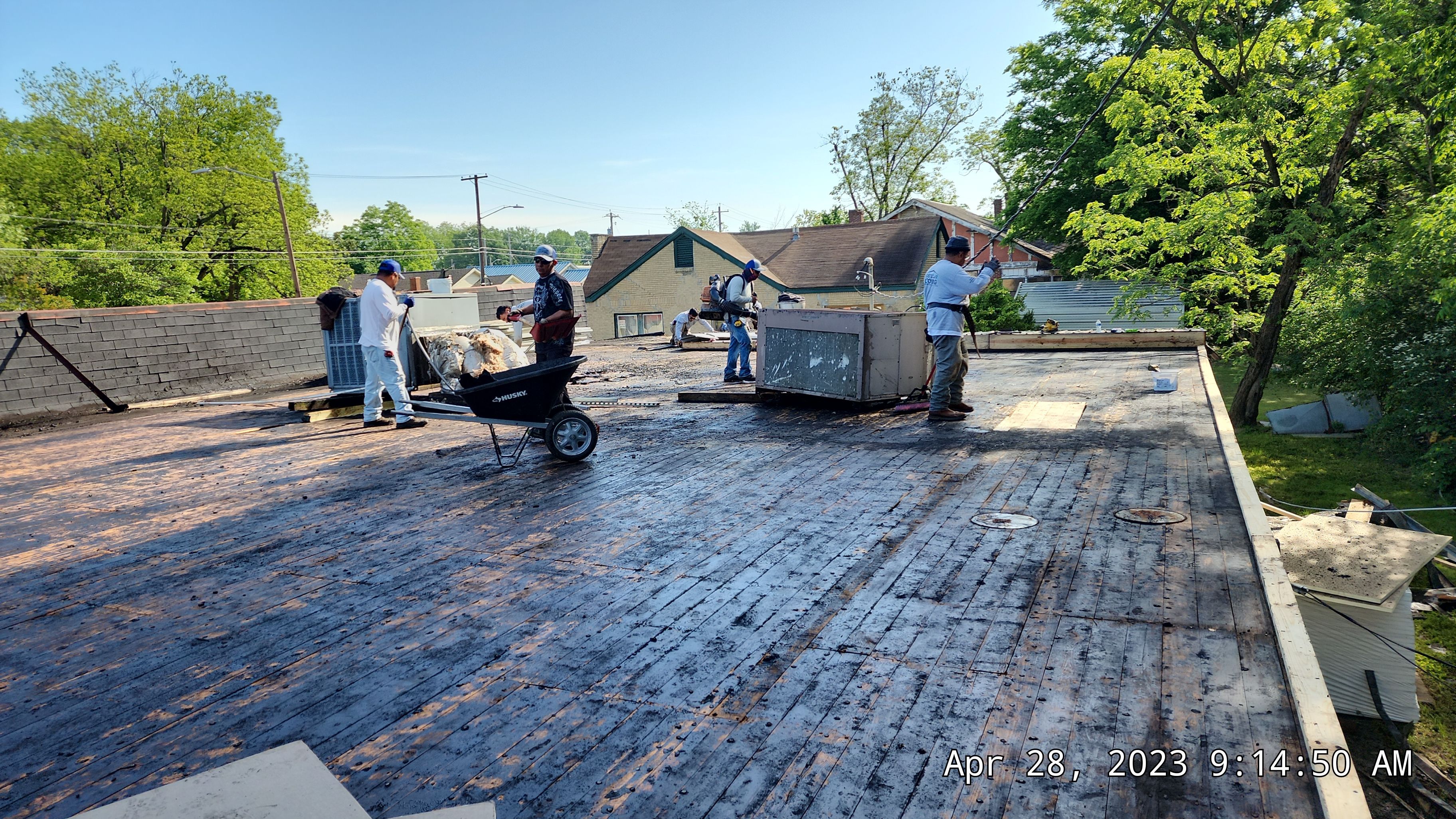 Store Building in Hope by Hostetler Roofing