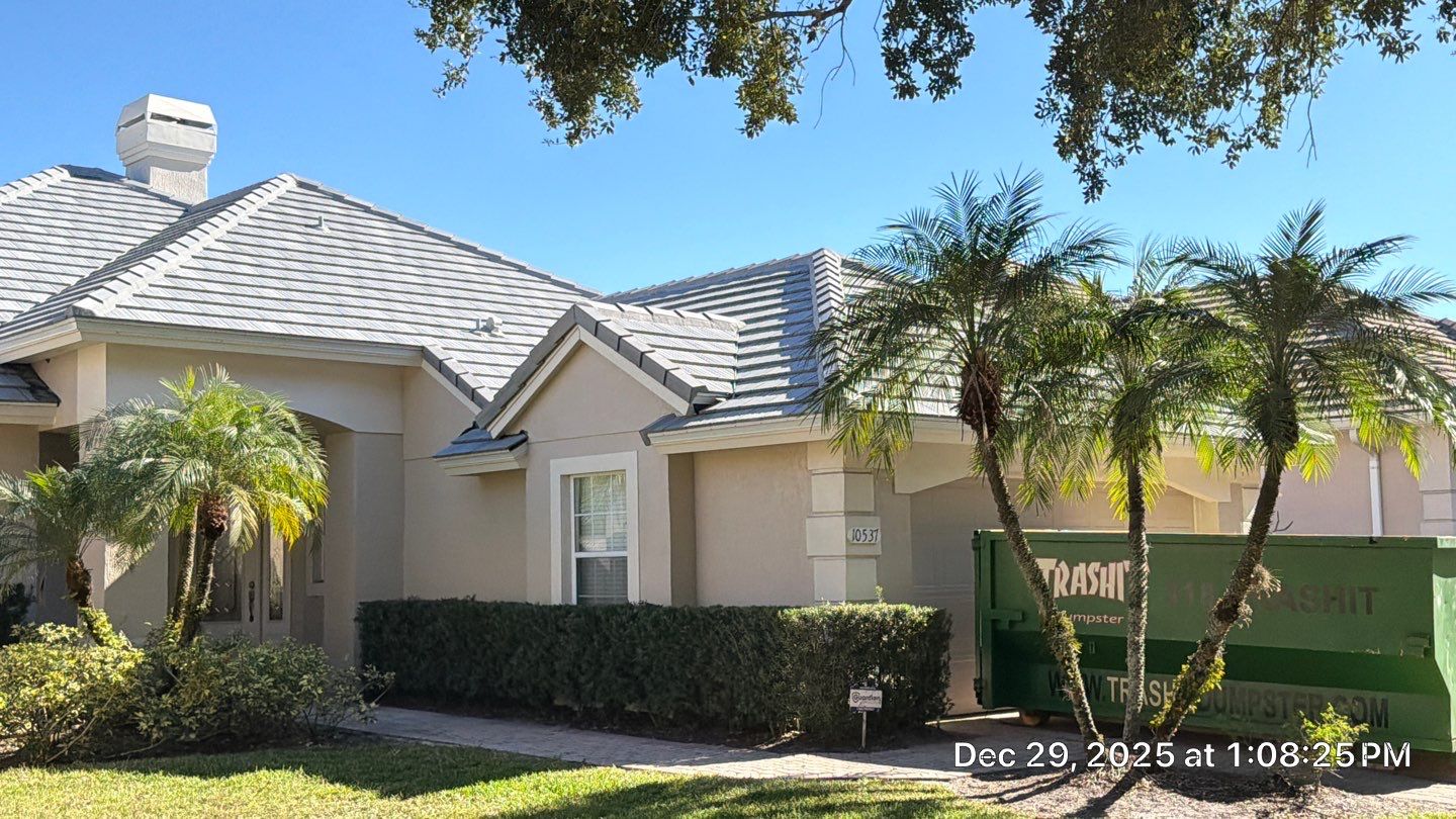 Orlando Tile Roof Replacement with Crown Windsor Shake Silverado Tiles by Fortified Roofing Solutions Corp.