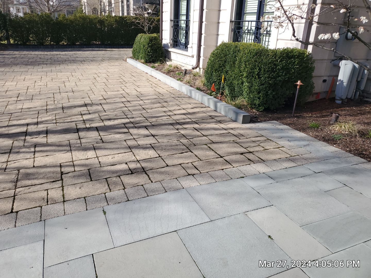 Brick paver clean, sand and seal.  using Surebond SB-1300 by Northern Power Washing LLC.