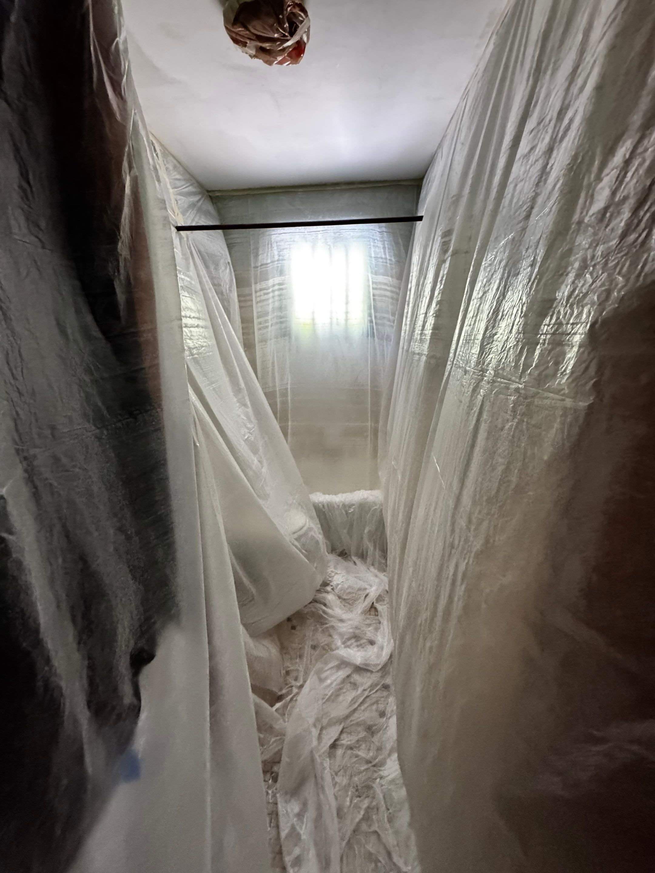 Townhome Ceiling Damage in Decatur, GA by PGP Surface Solutions, LLC