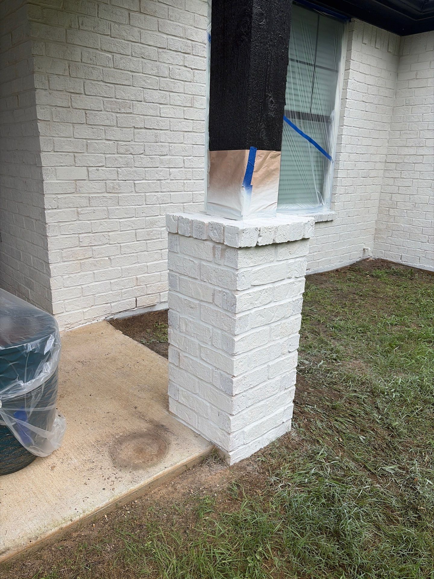 Bright Brick Repaint in Tyler, TX by Quality Coats Painting
