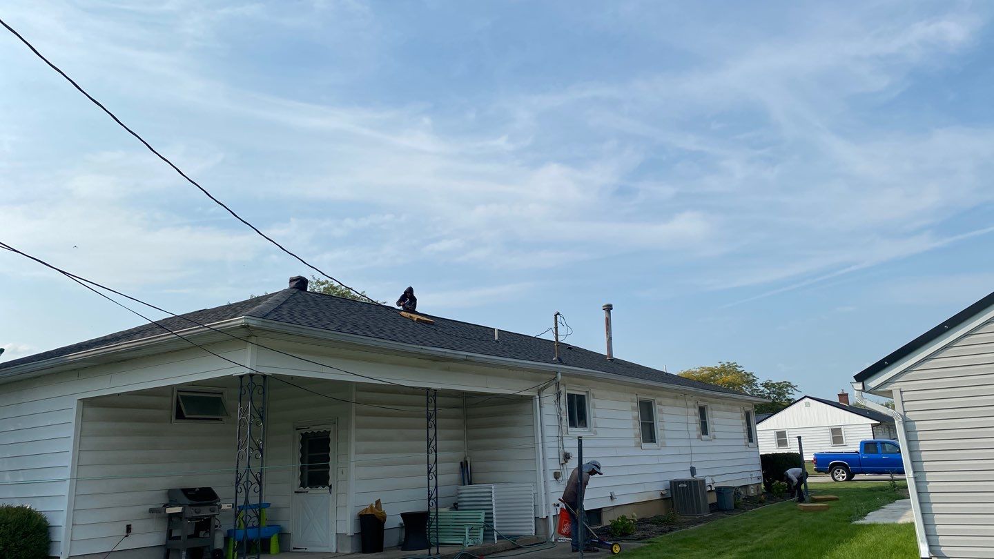 Residential Roofing Installation using GAF Timberline HDZ Charcoal by Nitro Roofing and Construction