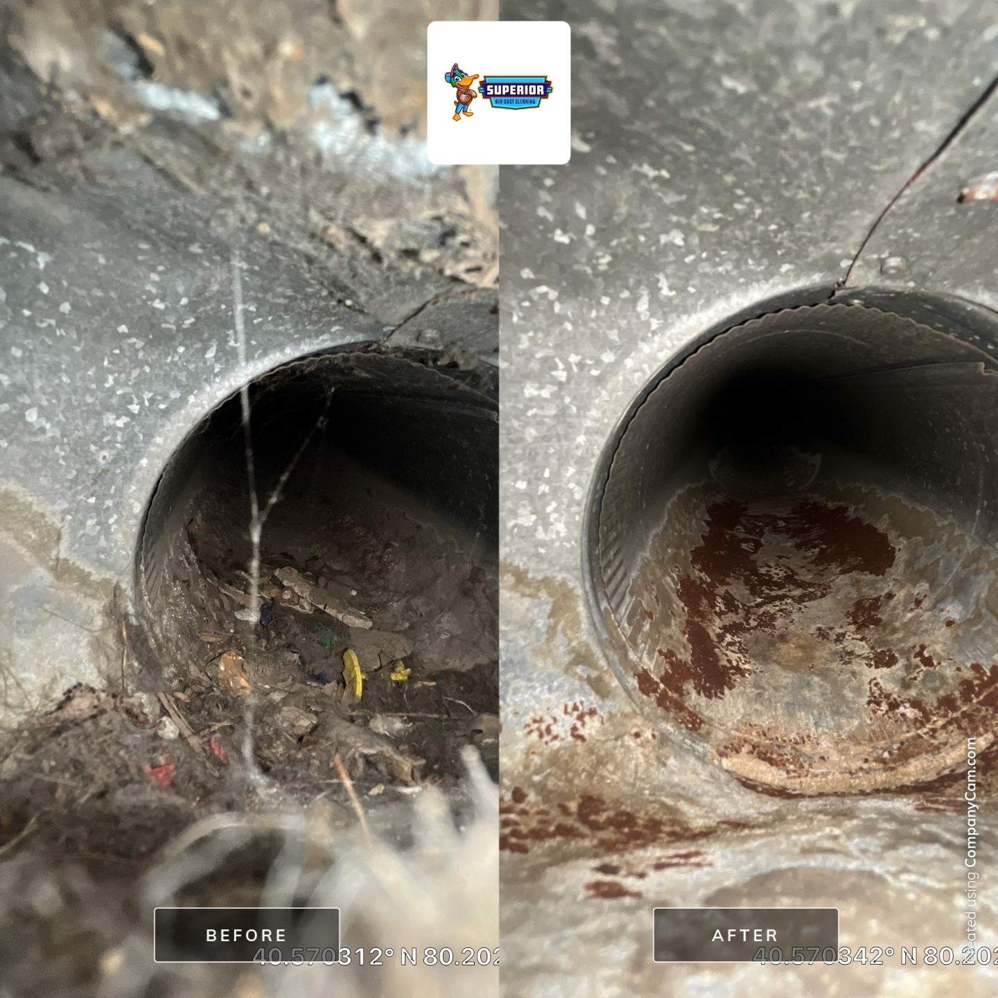 Air Duct Cleaning With a Vacuum Truck in Sewickley, PA by Superior Air Duct Cleaning