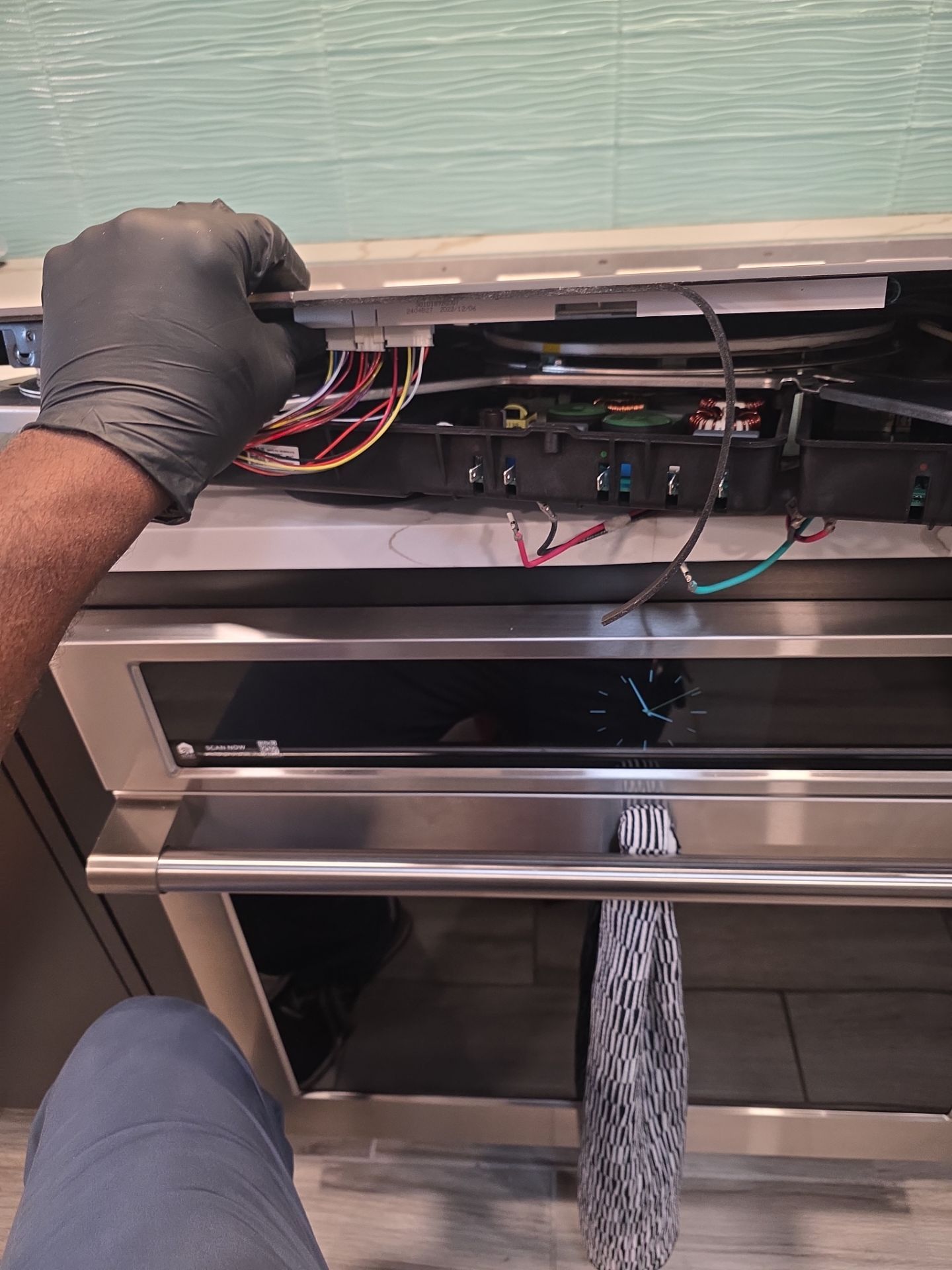 GE Monogram Induction Cooktop and Wall Oven Installation in The Villages by AMB-WORKS APPLIANCE REPAIR