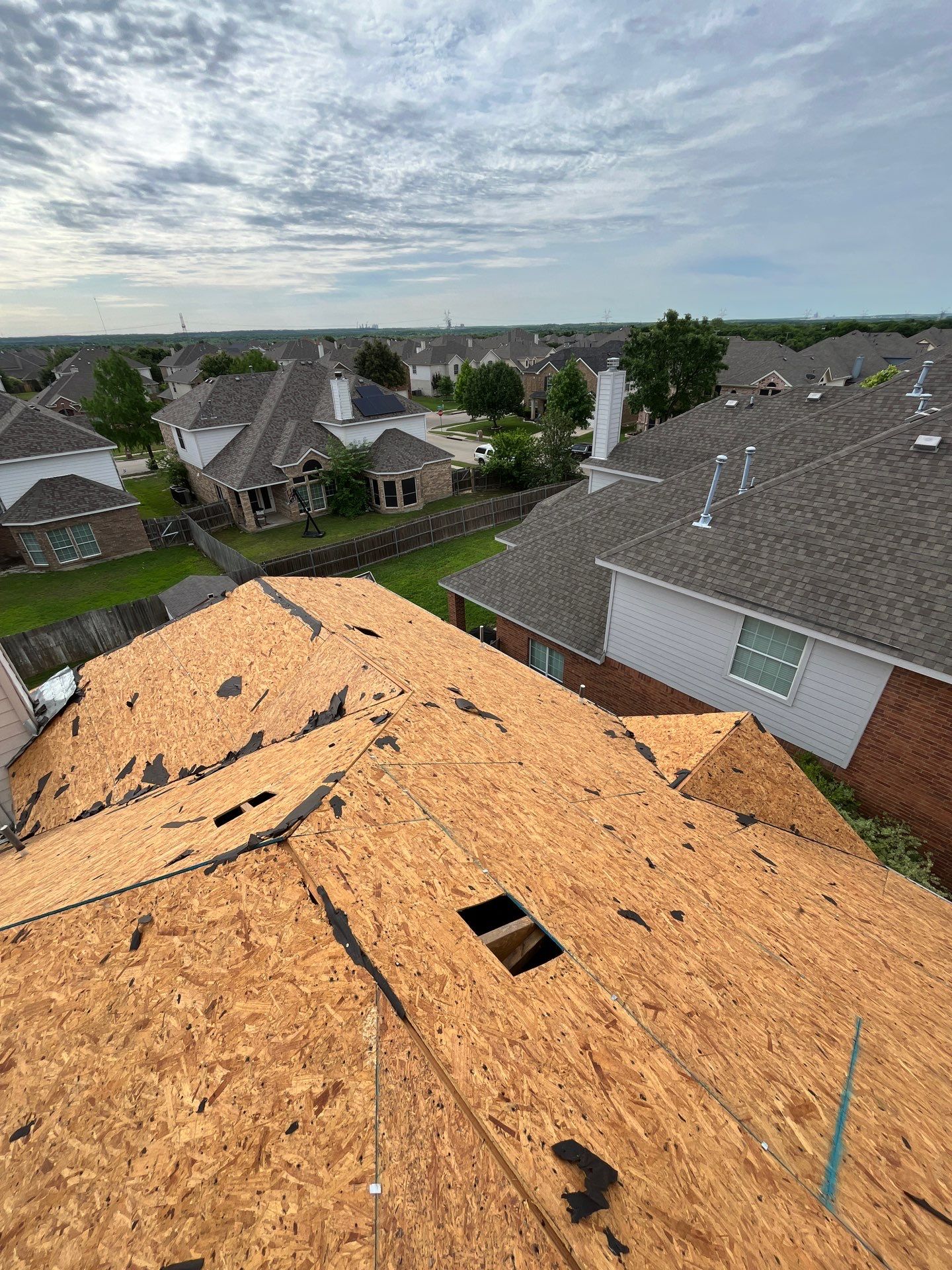 Storm Restoration Project by Berry Good Roofing 