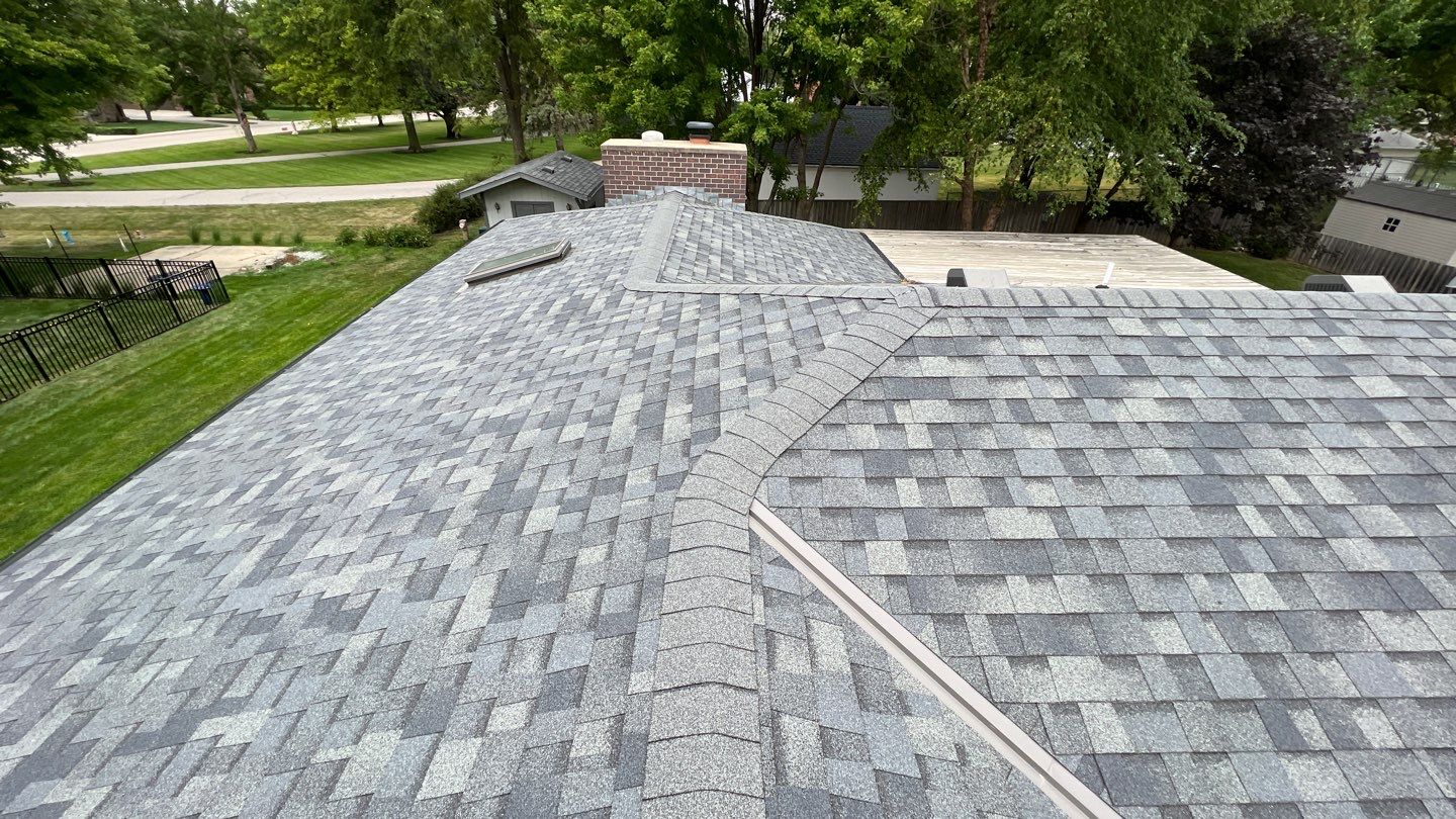 Hail Damage Re-Roof by White Castle Roofing