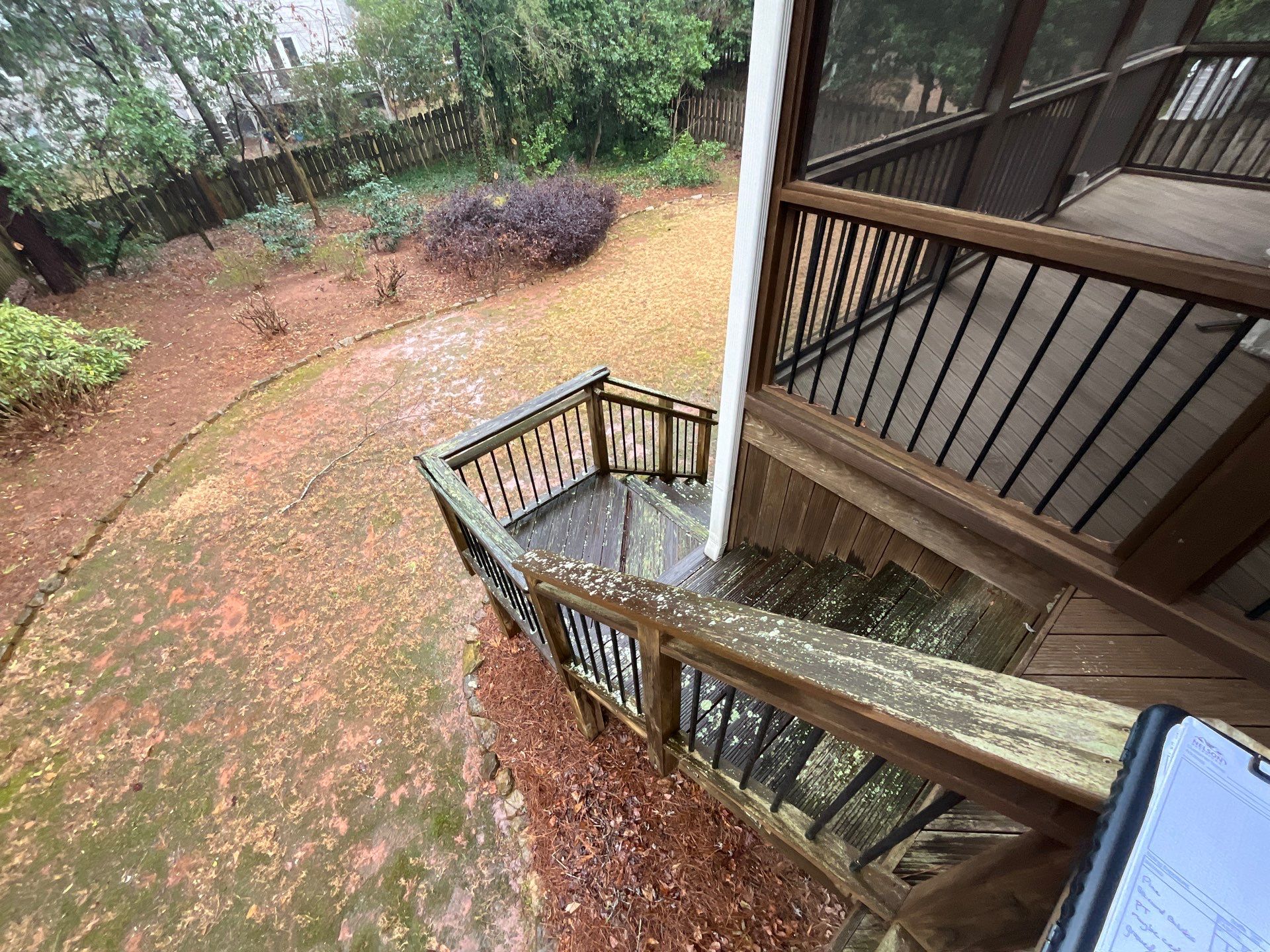 Wood Deck Build in Roswell, GA by Nelson Exteriors 