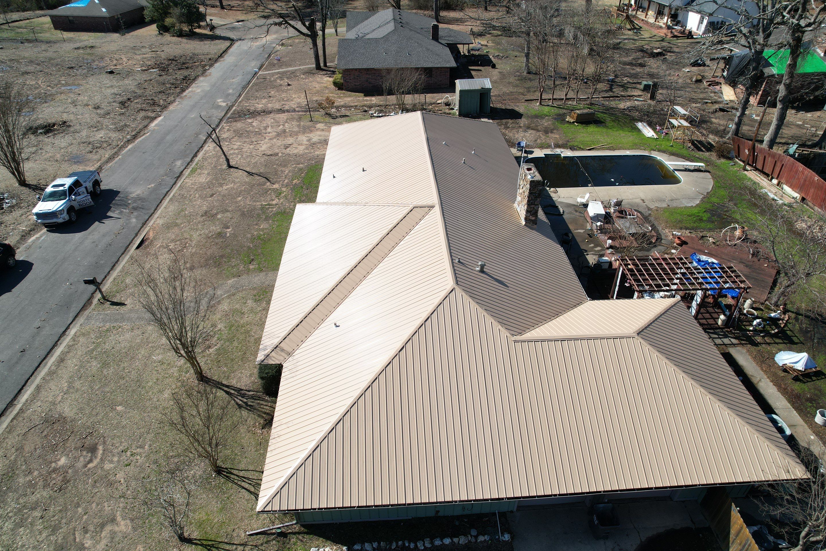 Residential Roof Replacement in Idabel, Oklahoma by Hostetler Roofing