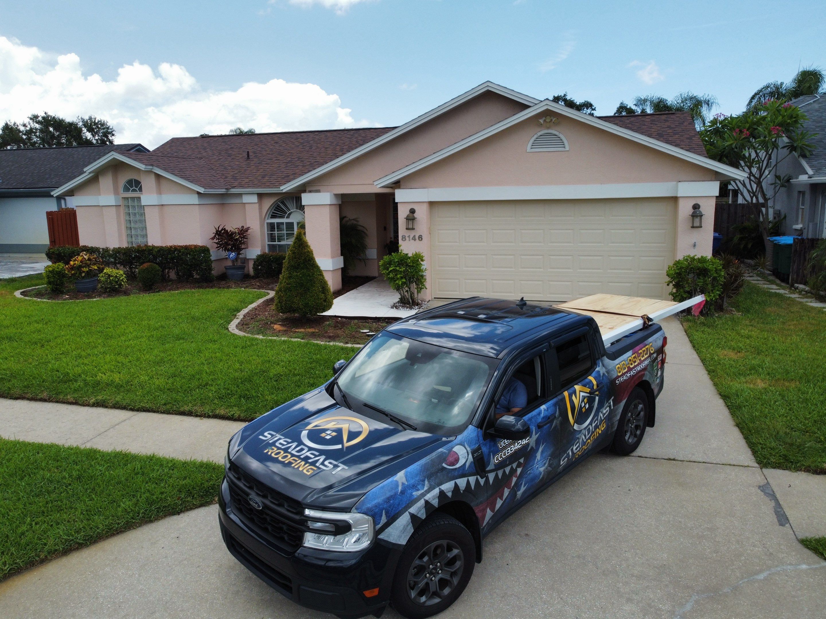 Roof Replacement in Largo, FL. by Steadfast Roofing
