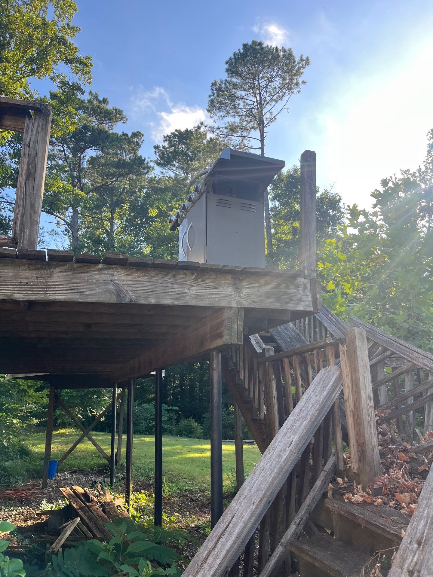 Deck Installation using Deckorators Summit Series Decking in Tucker, GA by Nelson Exteriors