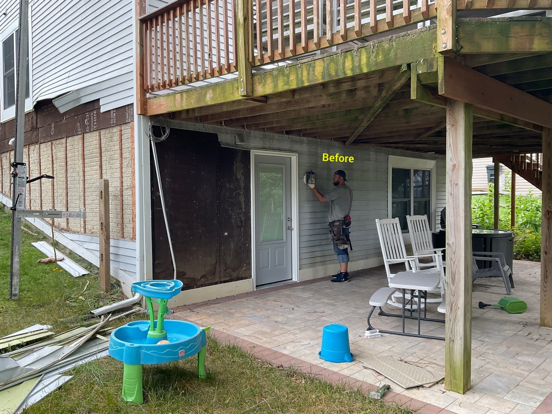 New Prodigy siding with One-piece insulated siding system & Exterior painting   by Alpha Design Services