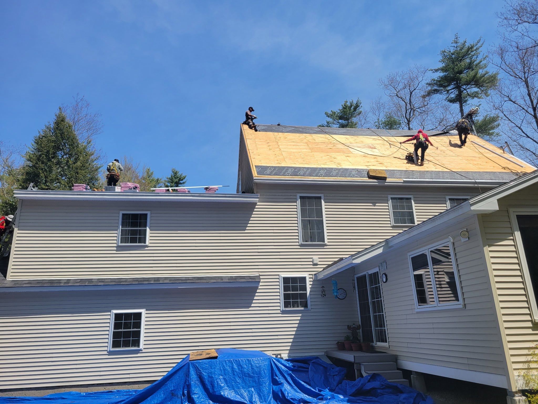 🏡 Complete Residential Roof Installation – Northwood, NH by Tall pine roofing