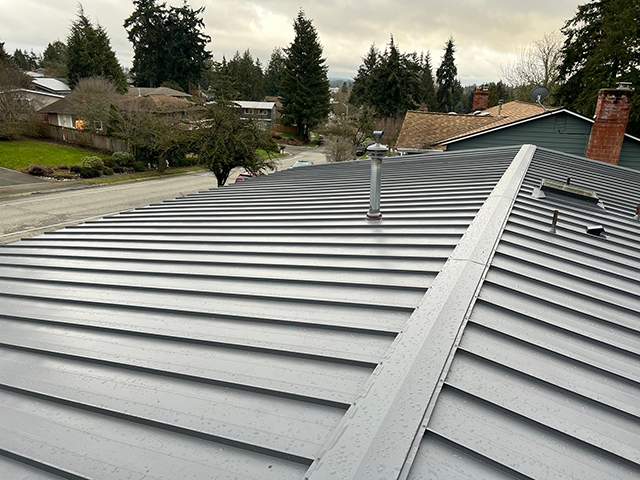 Residential Roofing Installation using Metal by Roofing Formula LLC