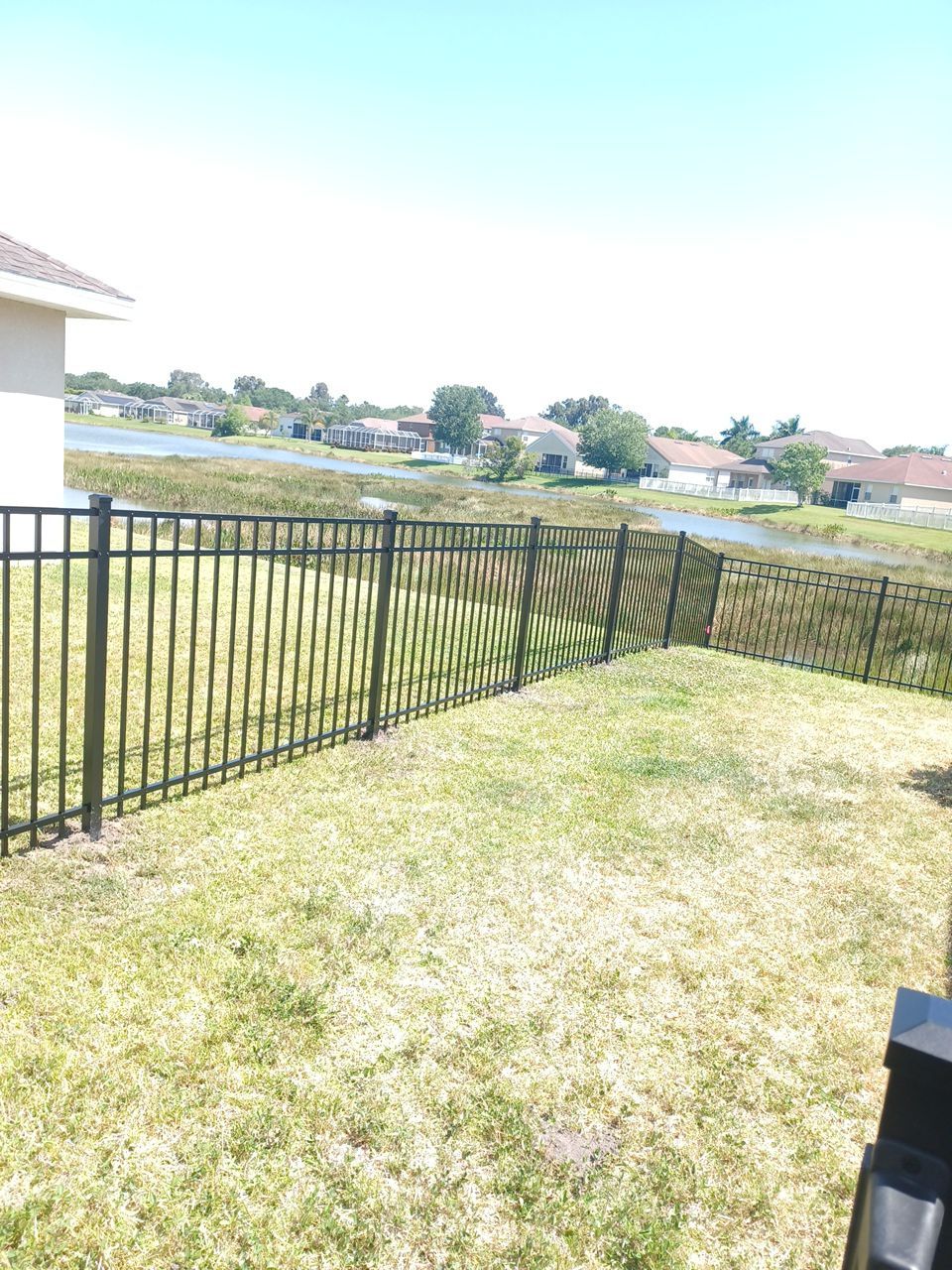 Palmetto, FL 4ft. Tall 3-Rail Black Aluminum by Asap fence and gates, LLC