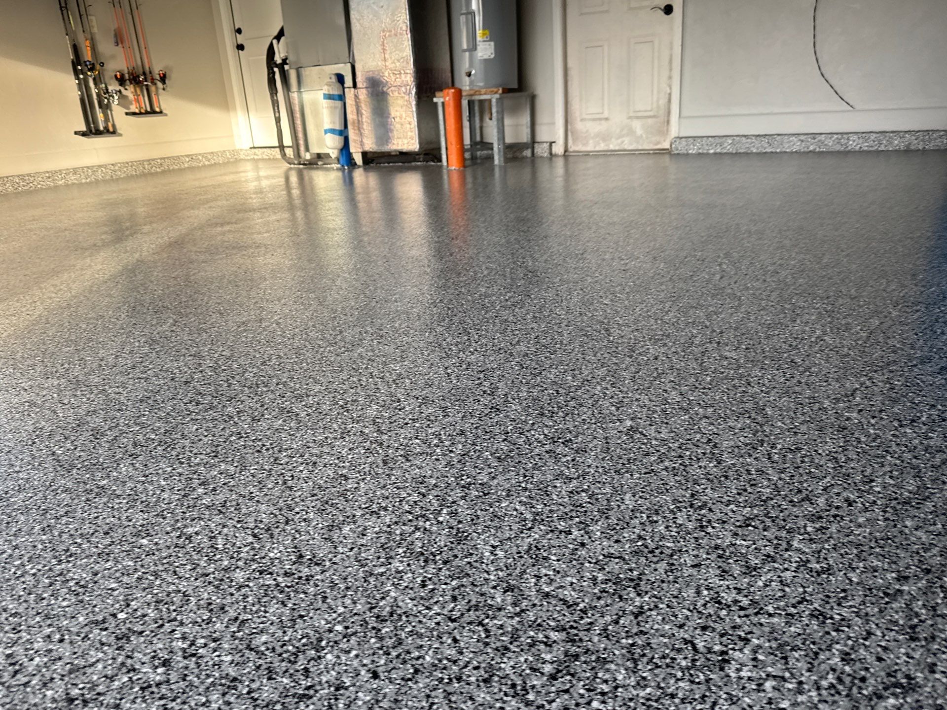 Garage in High Springs, FL in Domino by Cross Creek Concrete Coatings