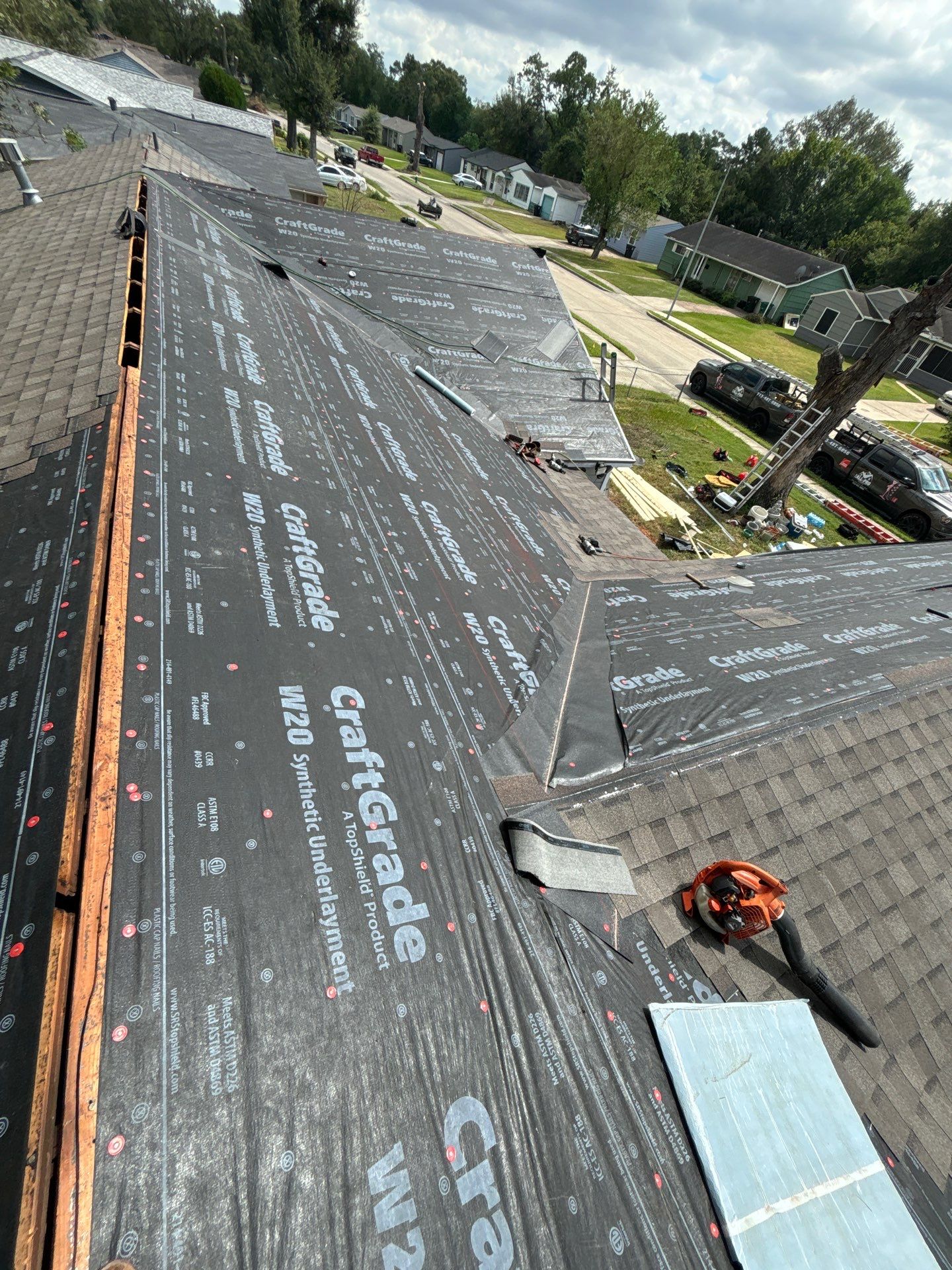 Residential Roofing Repair using Owen's Corning Duration (Lifetime) Shingles by Roof Repair Company