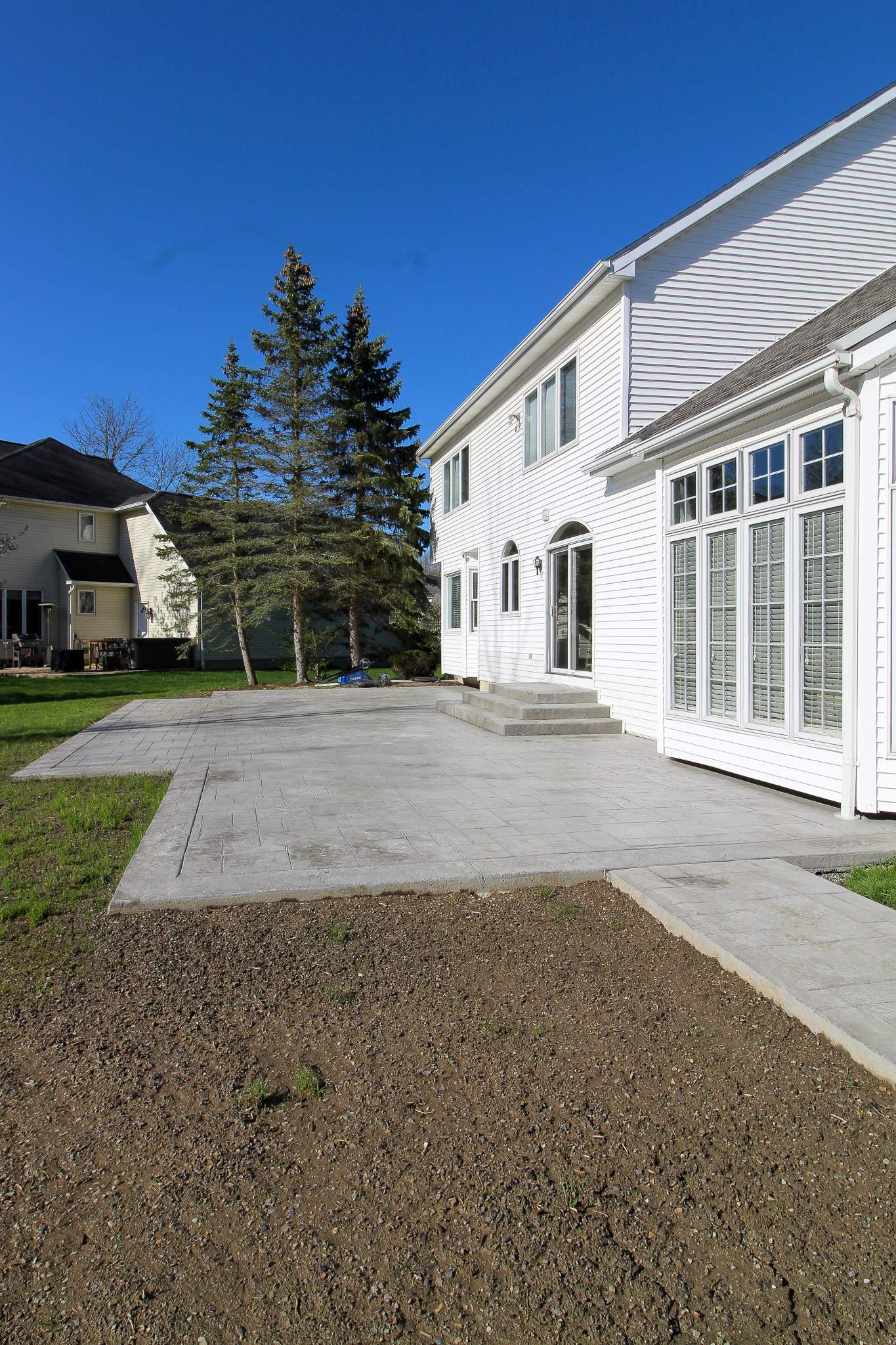 Stamped Concrete by Ivy Lea Construction