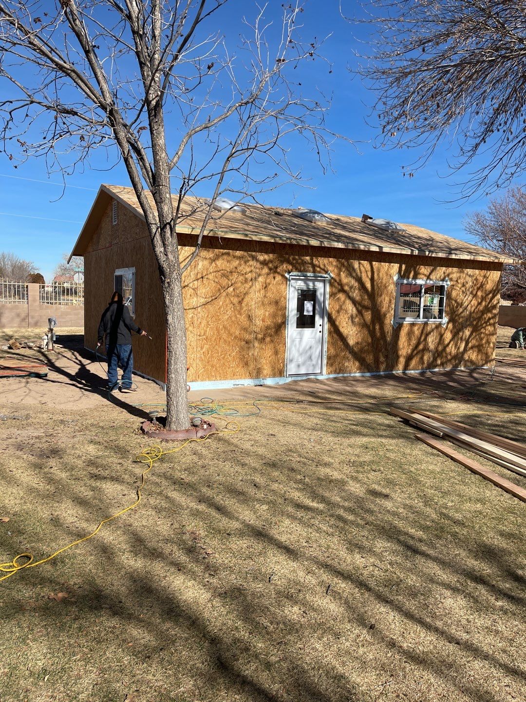 Garage from the ground up by Rio Grande Building & Storage