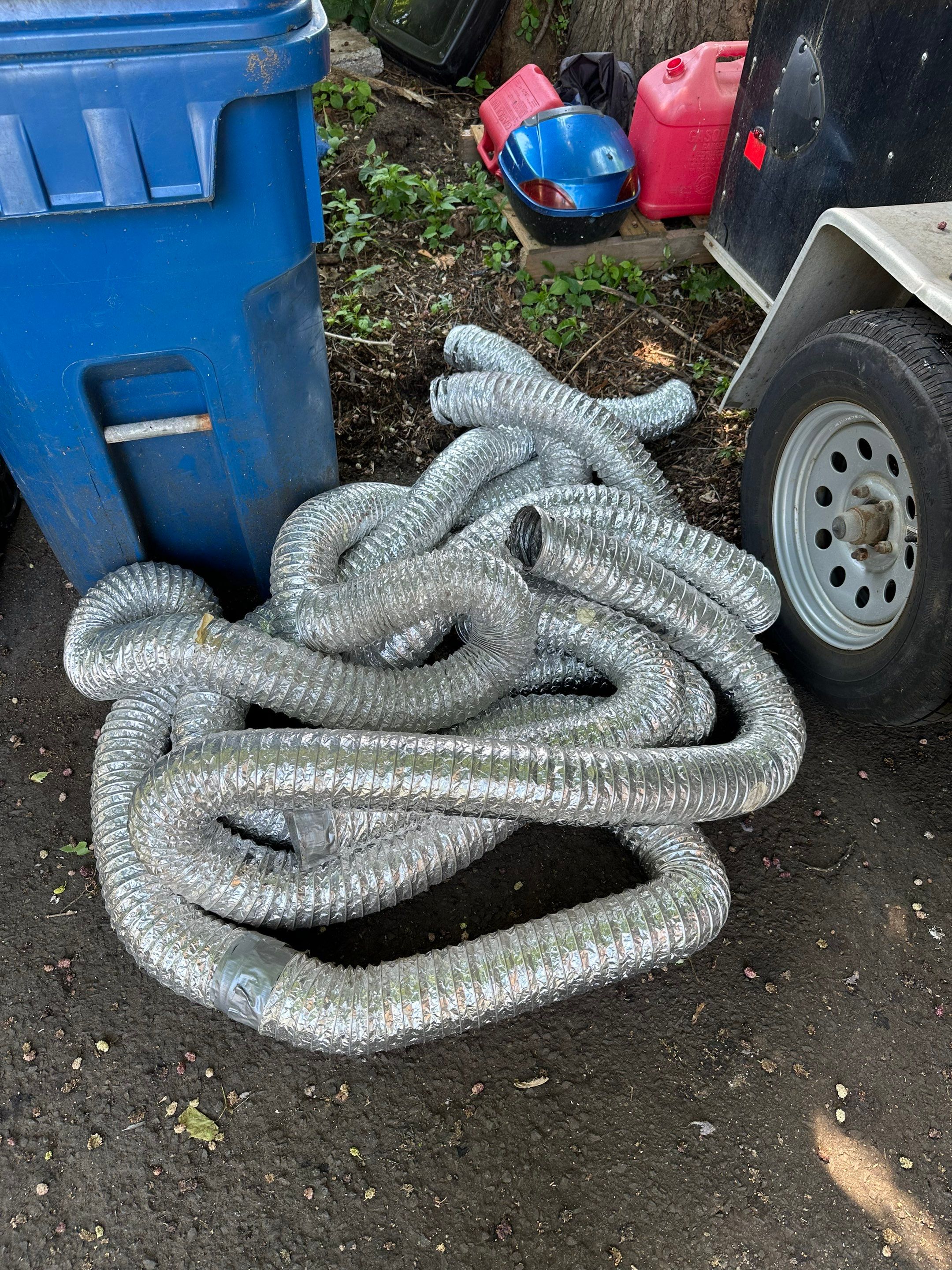 Dryer Vent Replacement in a multifamily by TMS Services
