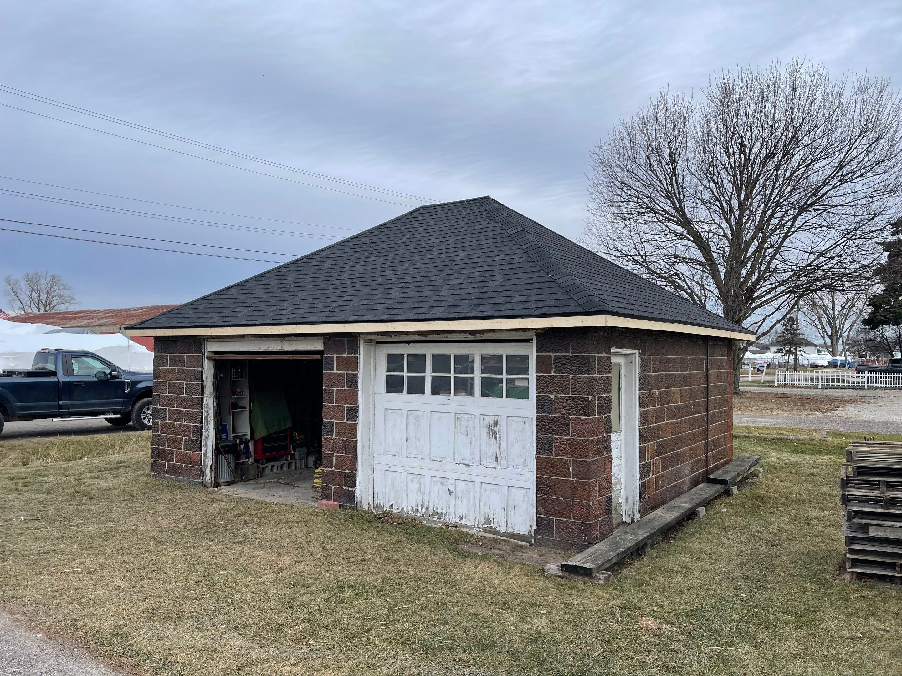 Residential Roofing Installation using IKO Dual Black by JNR Roofing LLC