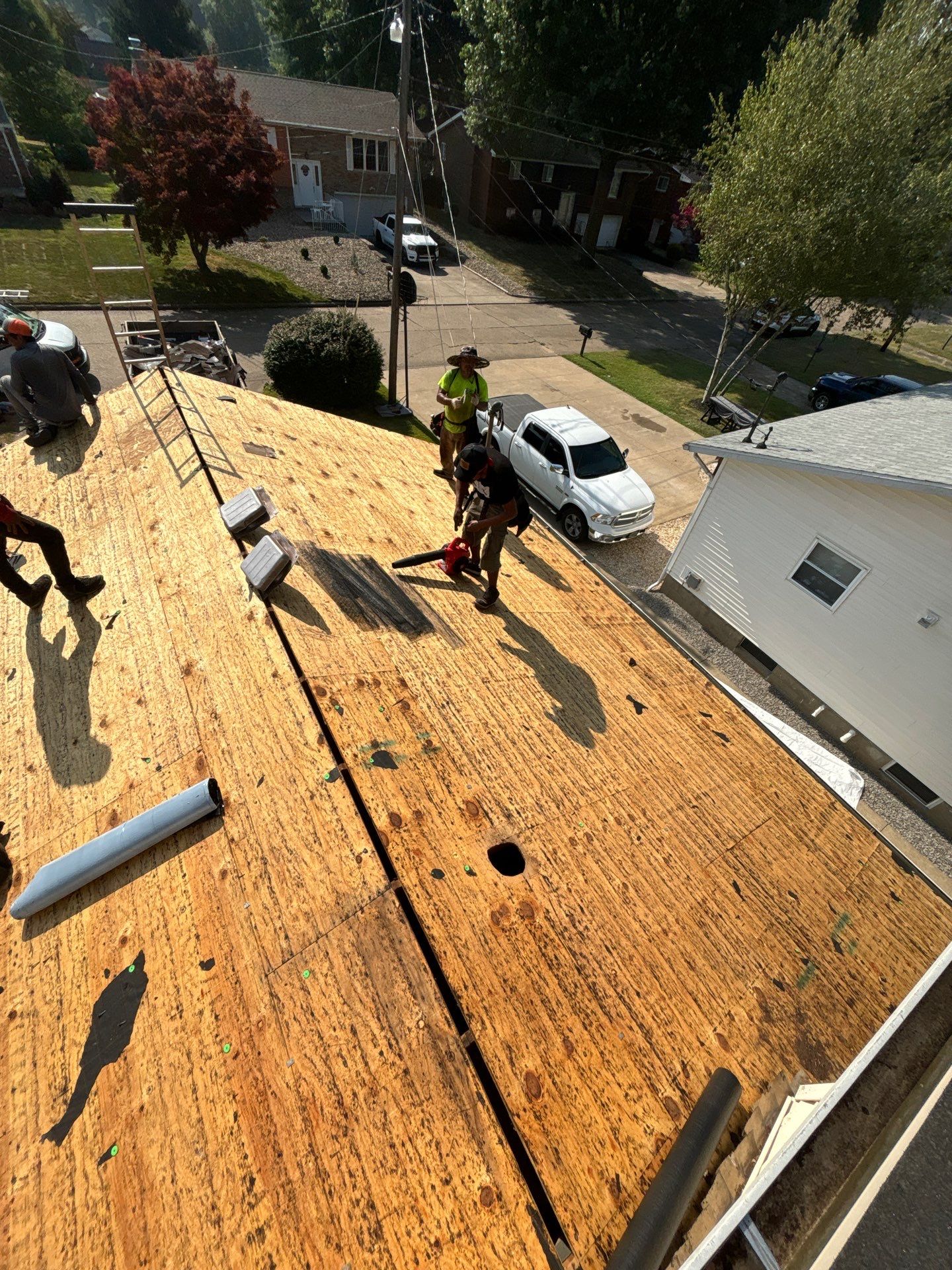 Residential Roofing Installation using GAF Timberline HDZ by Rainstoppers Roofing