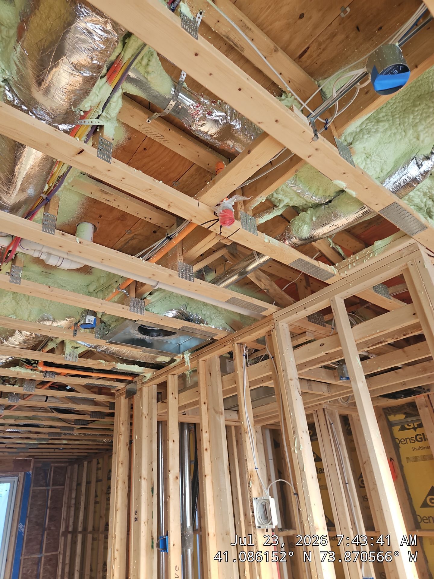 New Home Construction and Multi-Stage Insulation in Sleepy Hollow by NYS Foam & Energy