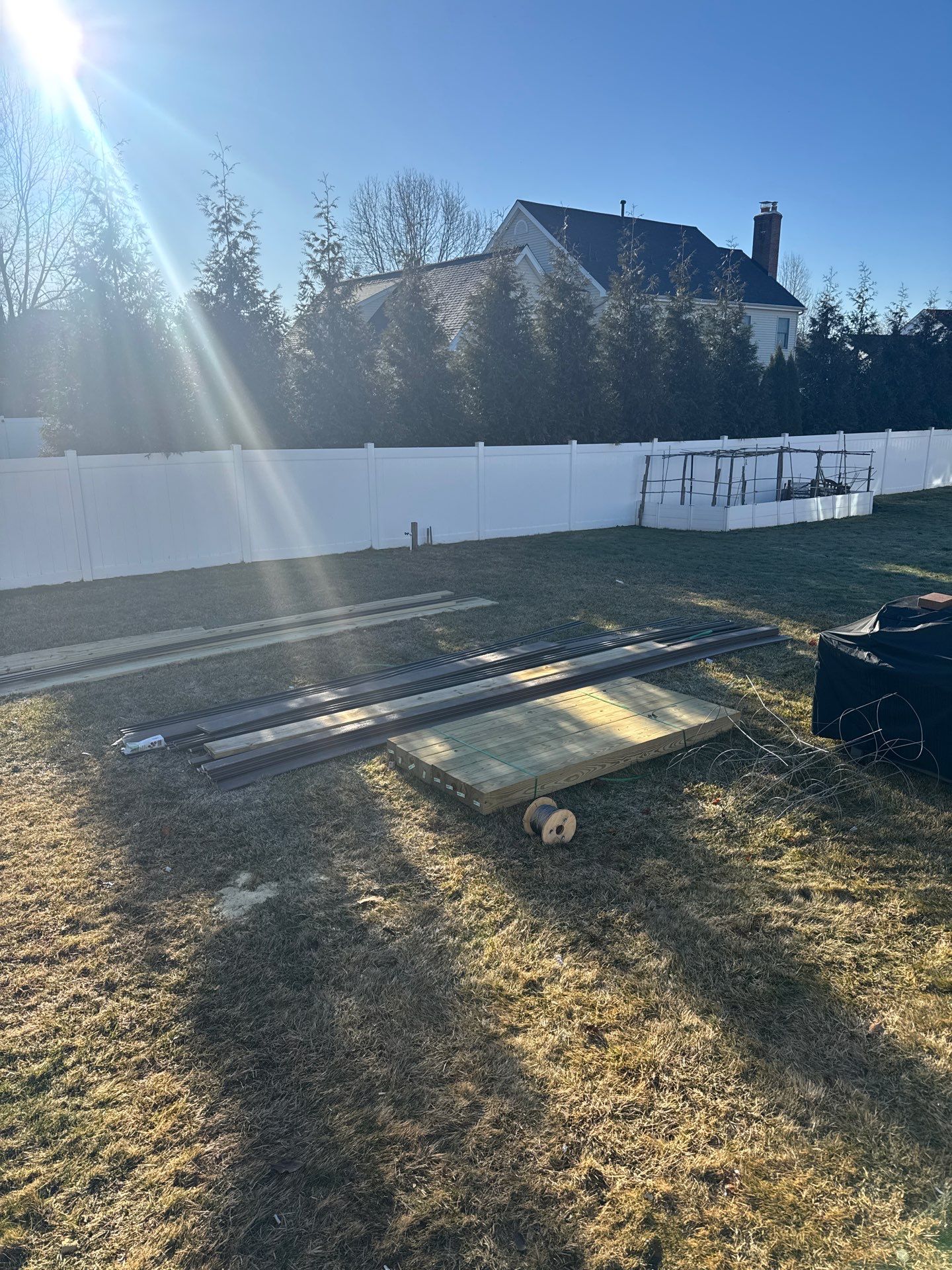 New Deck and outdoor Kitchen In Hillsborough , New Jersey by deck guardian