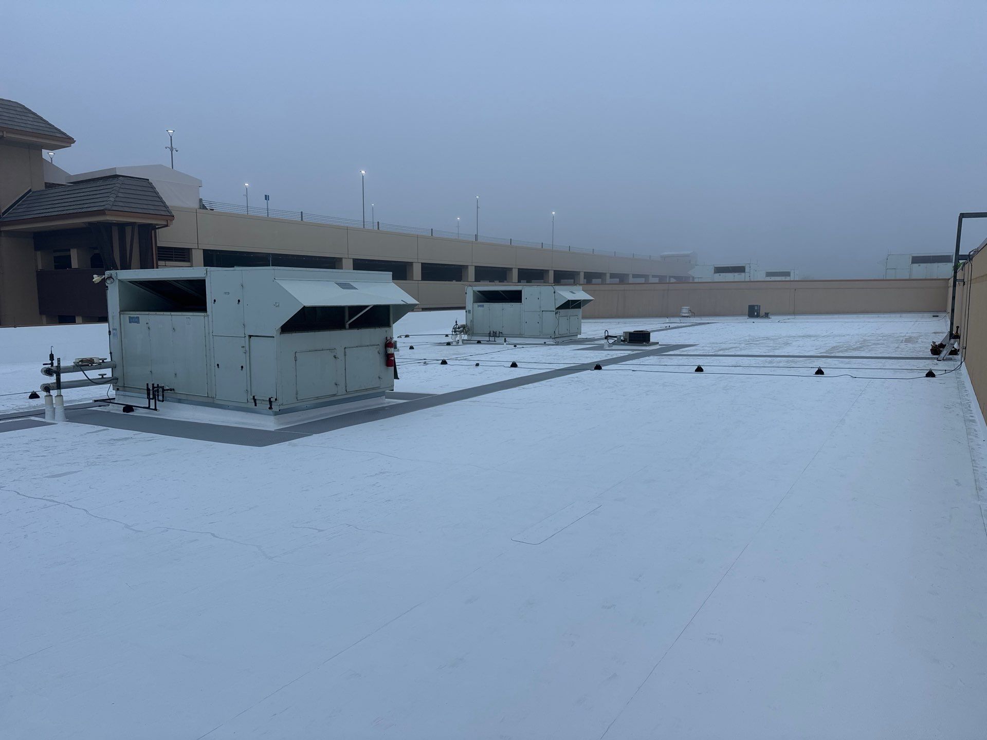 Commercial Roof Restoration by Grandmark Service Company