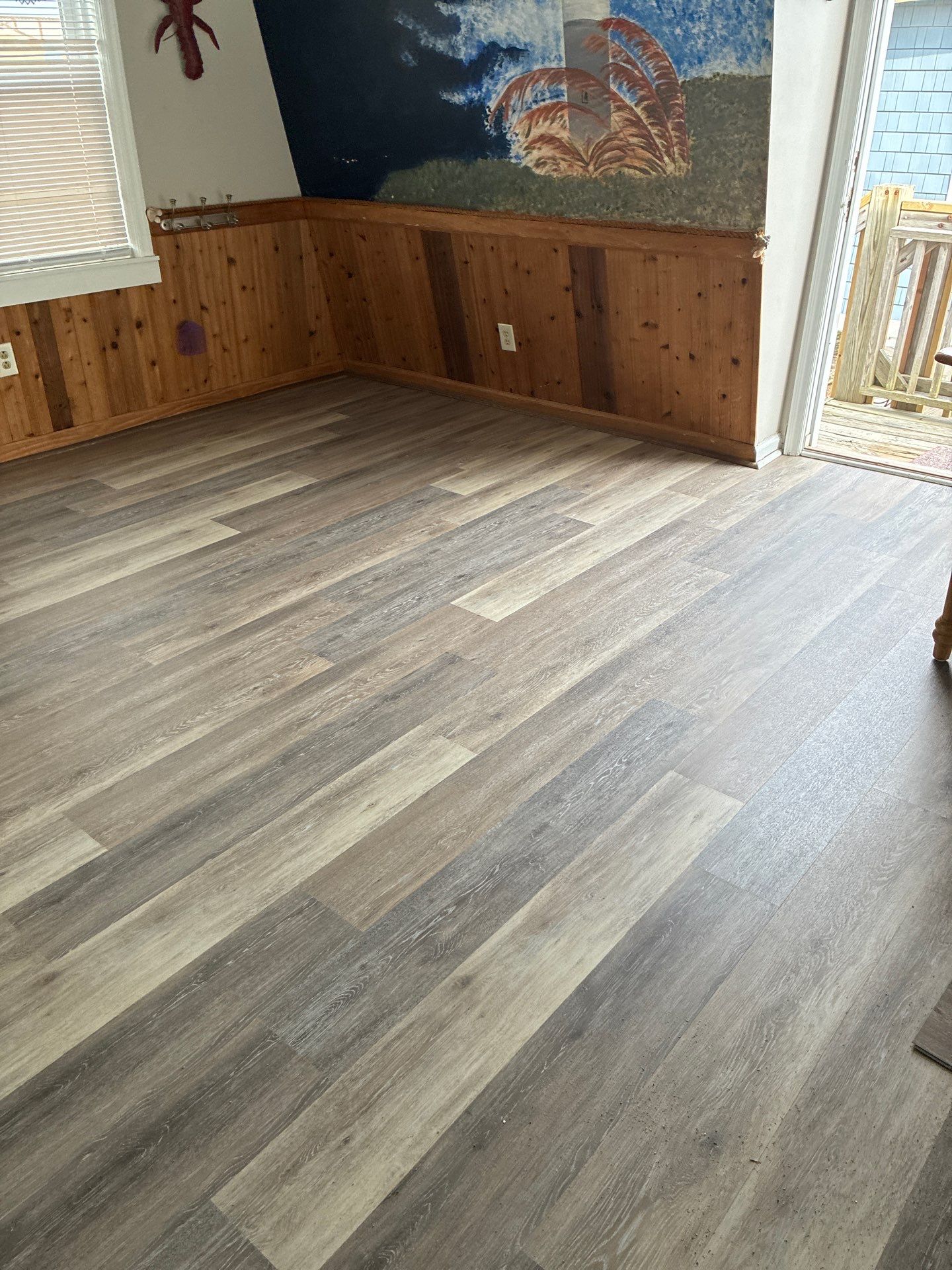 Caving Floors - LVP Structural Floor Repair in Oak Island, NC by Licensed General Contractor by RGR Construction and Roofing, LLC