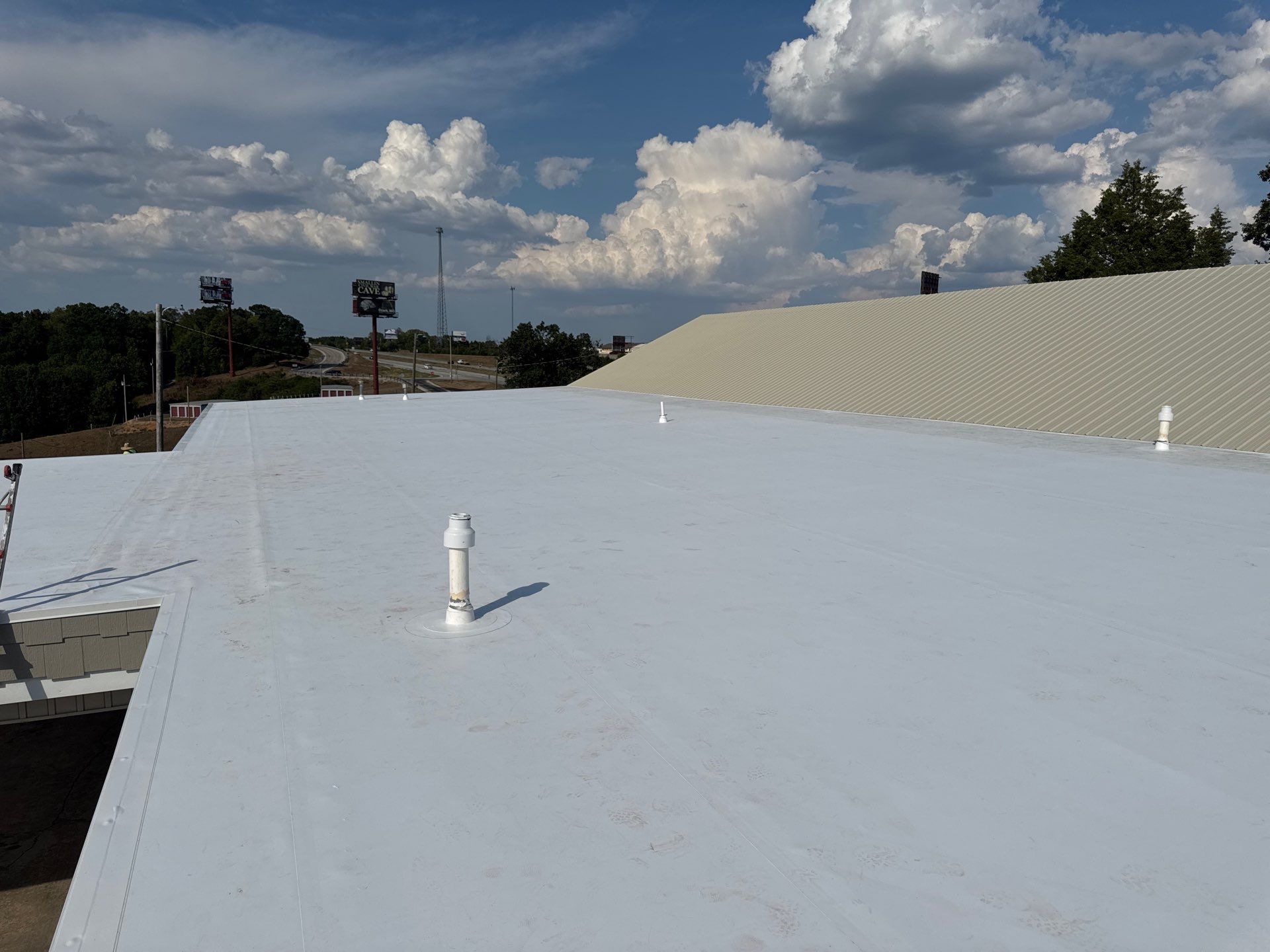 New GAF TPO Install  by Redeemed Roofing Systems