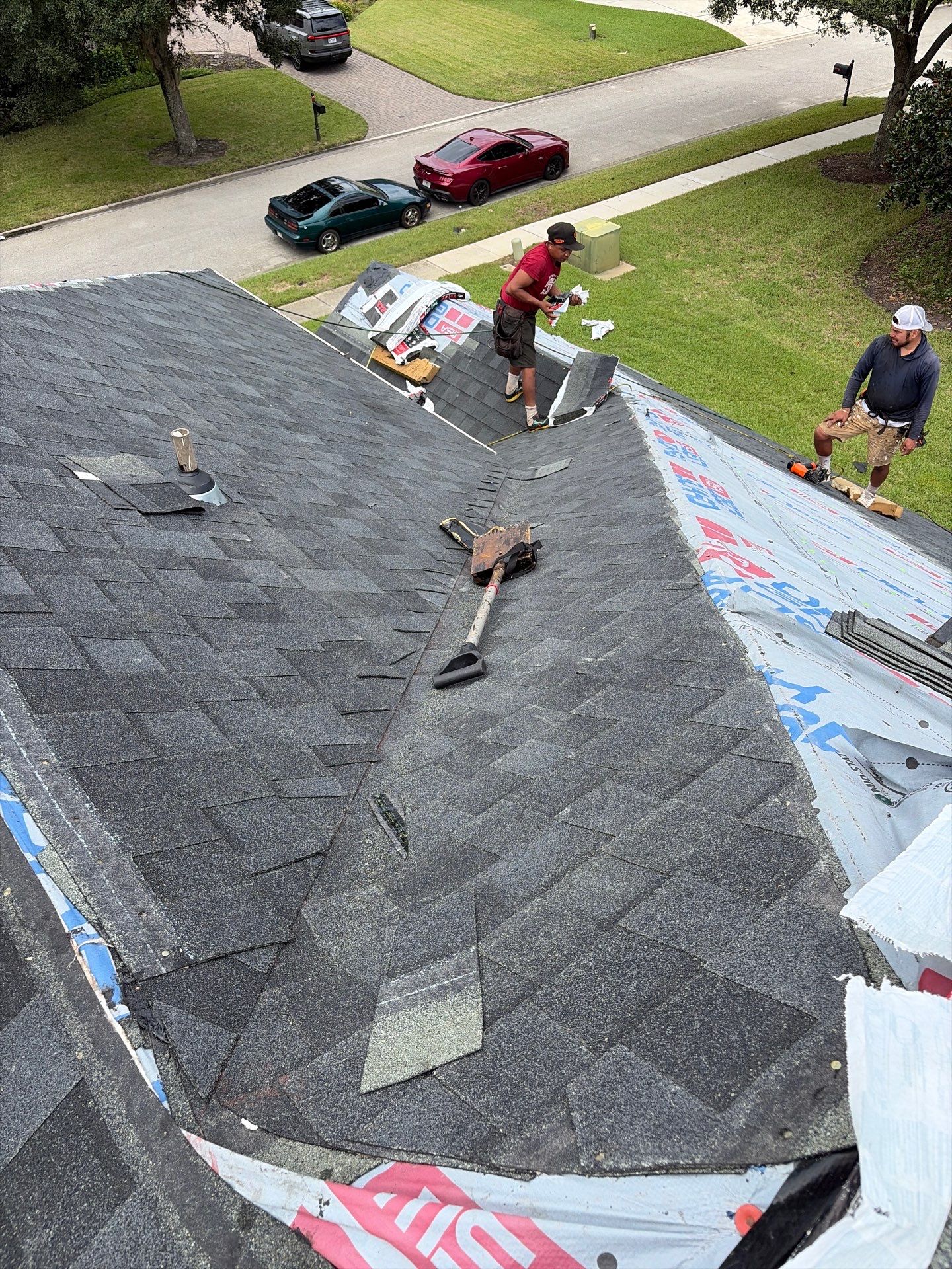 Architectural Shingle Roof Replacement and Skylight Integration in Jacksonville by Miller Roofing Solutions LLC.
