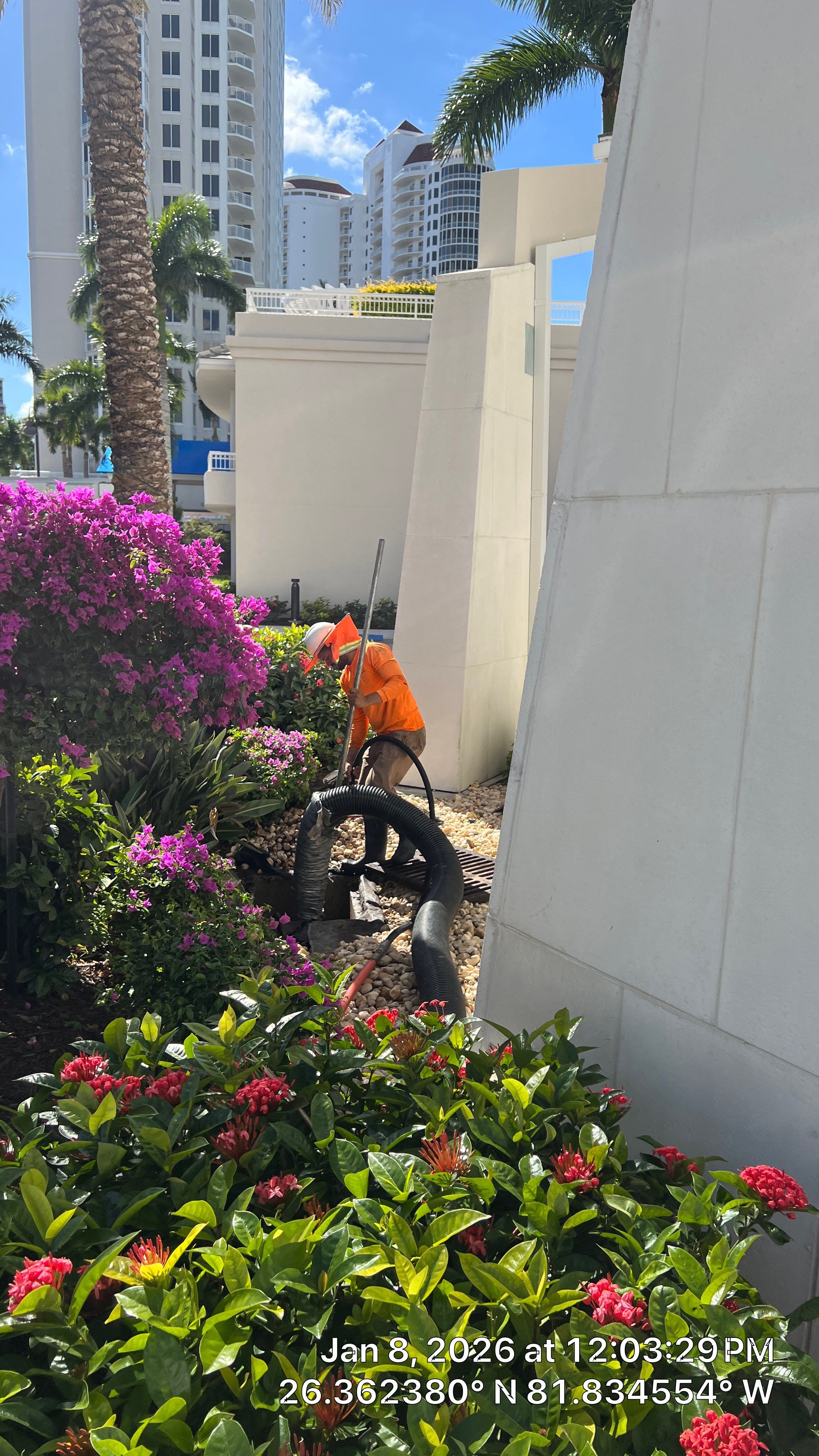Bonita Bay Condo Stormwater System Maintenance with PRS by APS Power & Water