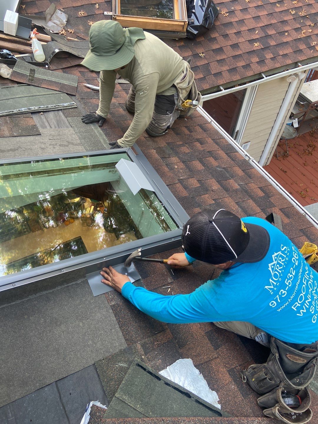 Skylight Installation and Roof Repair by Morris Renovations Inc