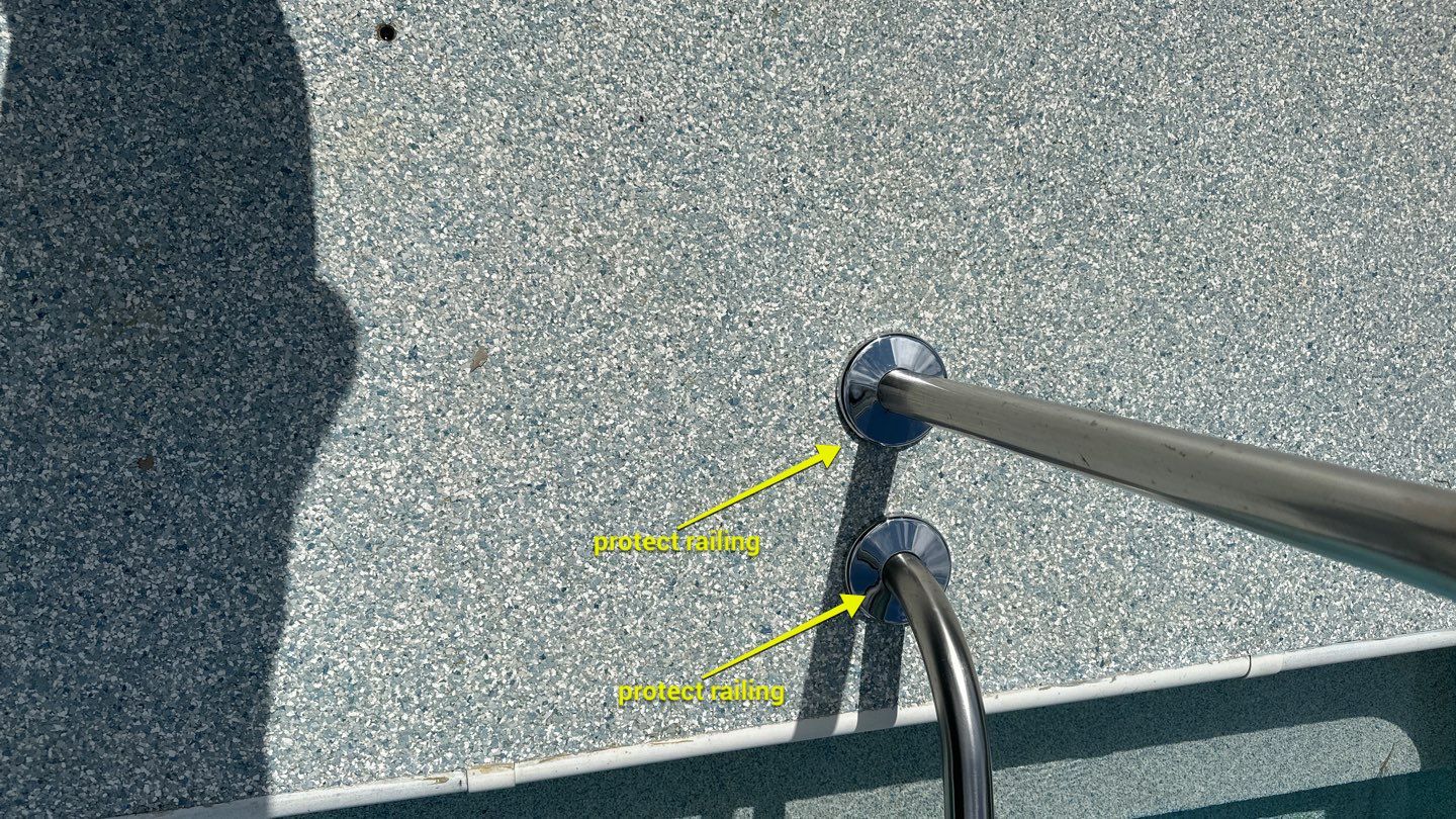Pool Deck in Worcester, MA by Symphony Concrete Coatings