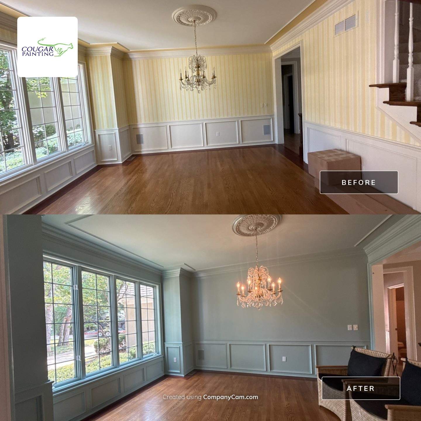 Move-In Ready Home Makeover – KC Edition by Cougar Painting