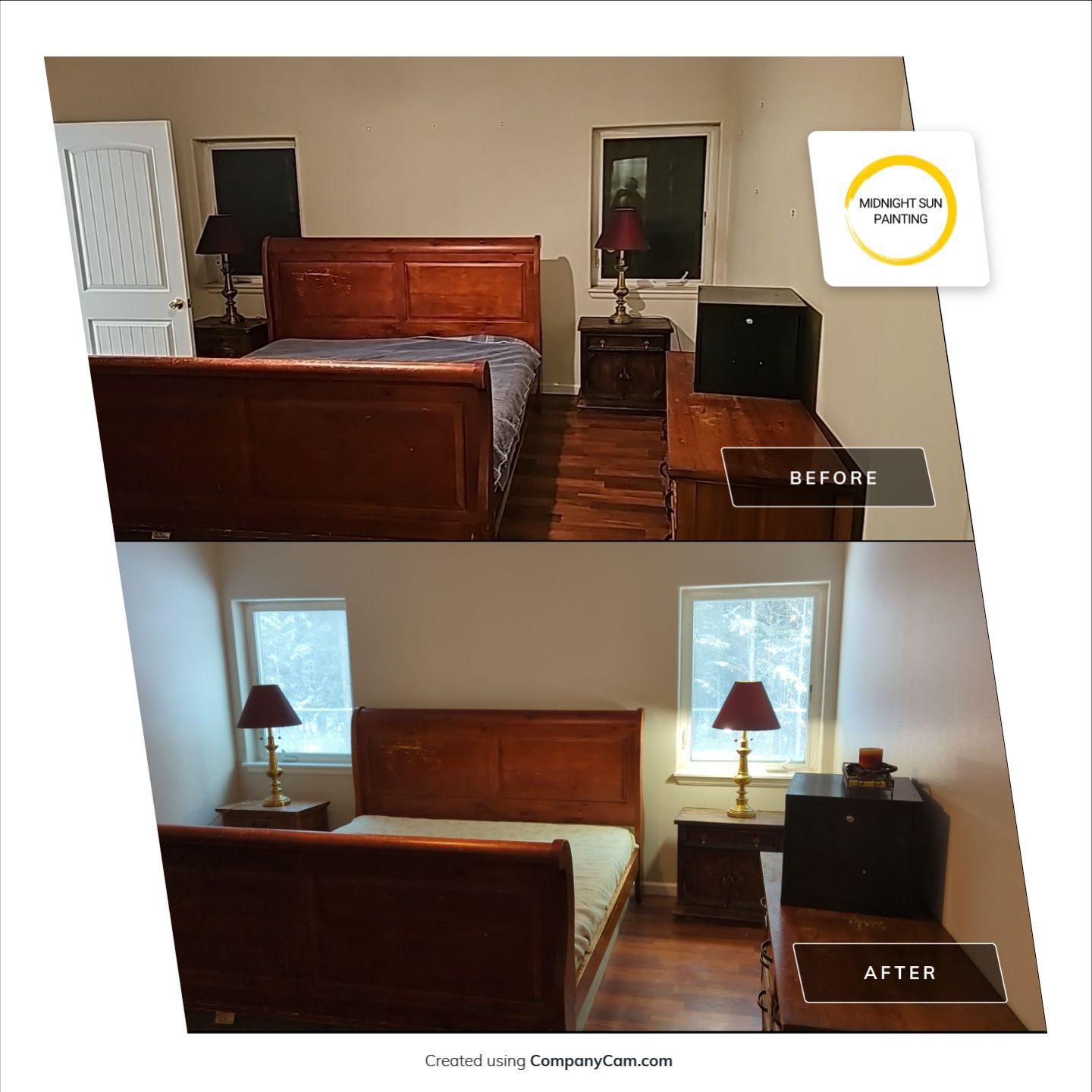 Beautiful Full Home Repaint by Midnight Sun Painting