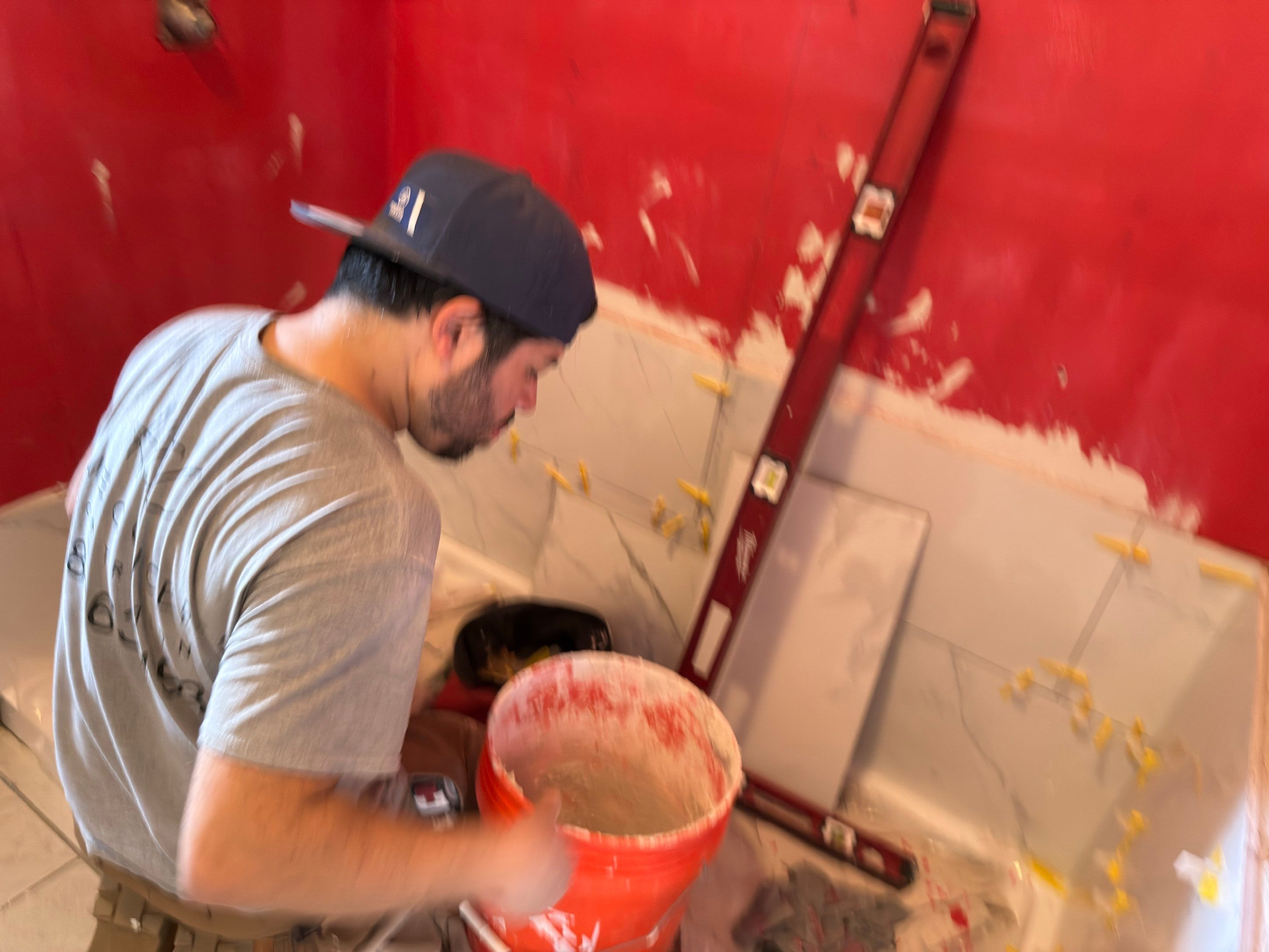 Bathroom Remodel using Tile by Home Concepts Construction