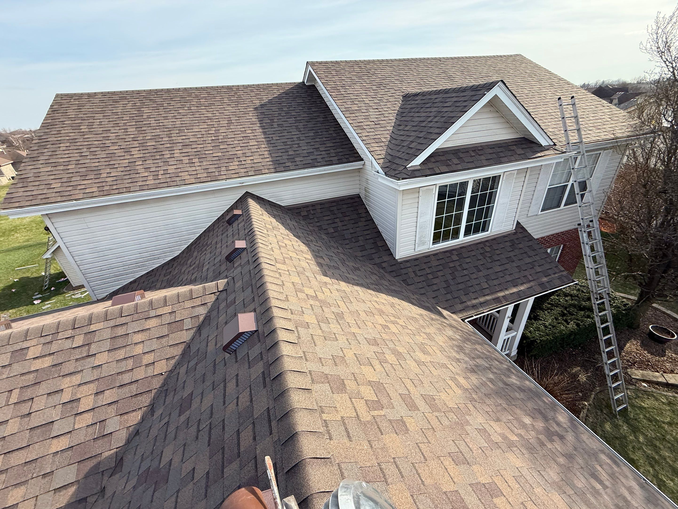 Roof replacement by Optimal Home Improvement 