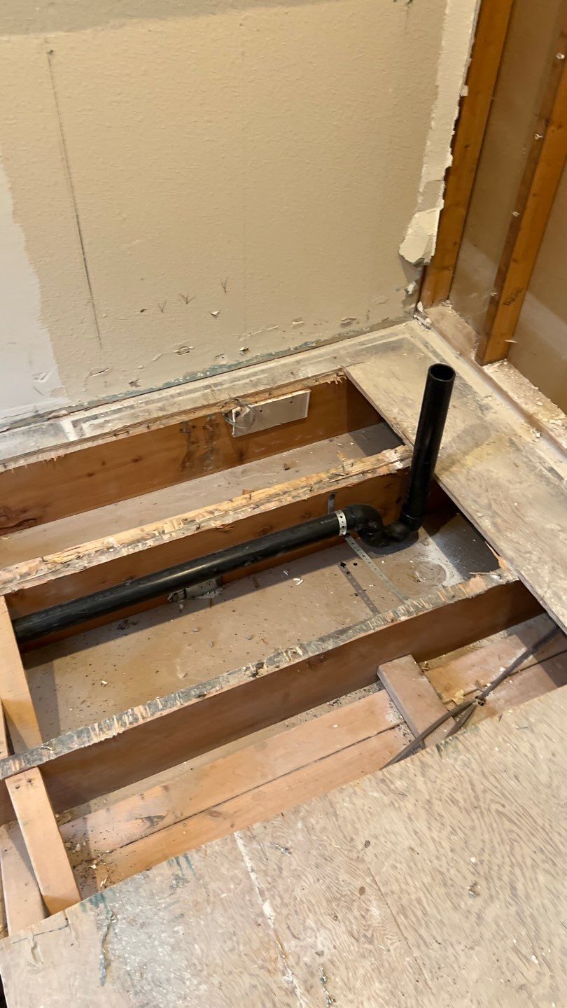 Two Bathroom Remodel  by Plumbing Connect Systems LLC