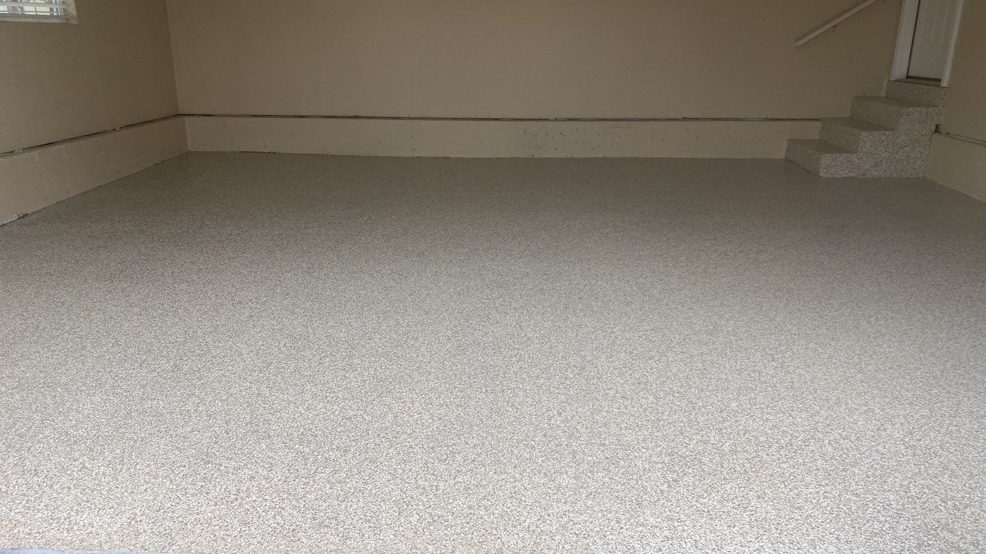 Bob H. gets a new garage floor! by Banner Garage