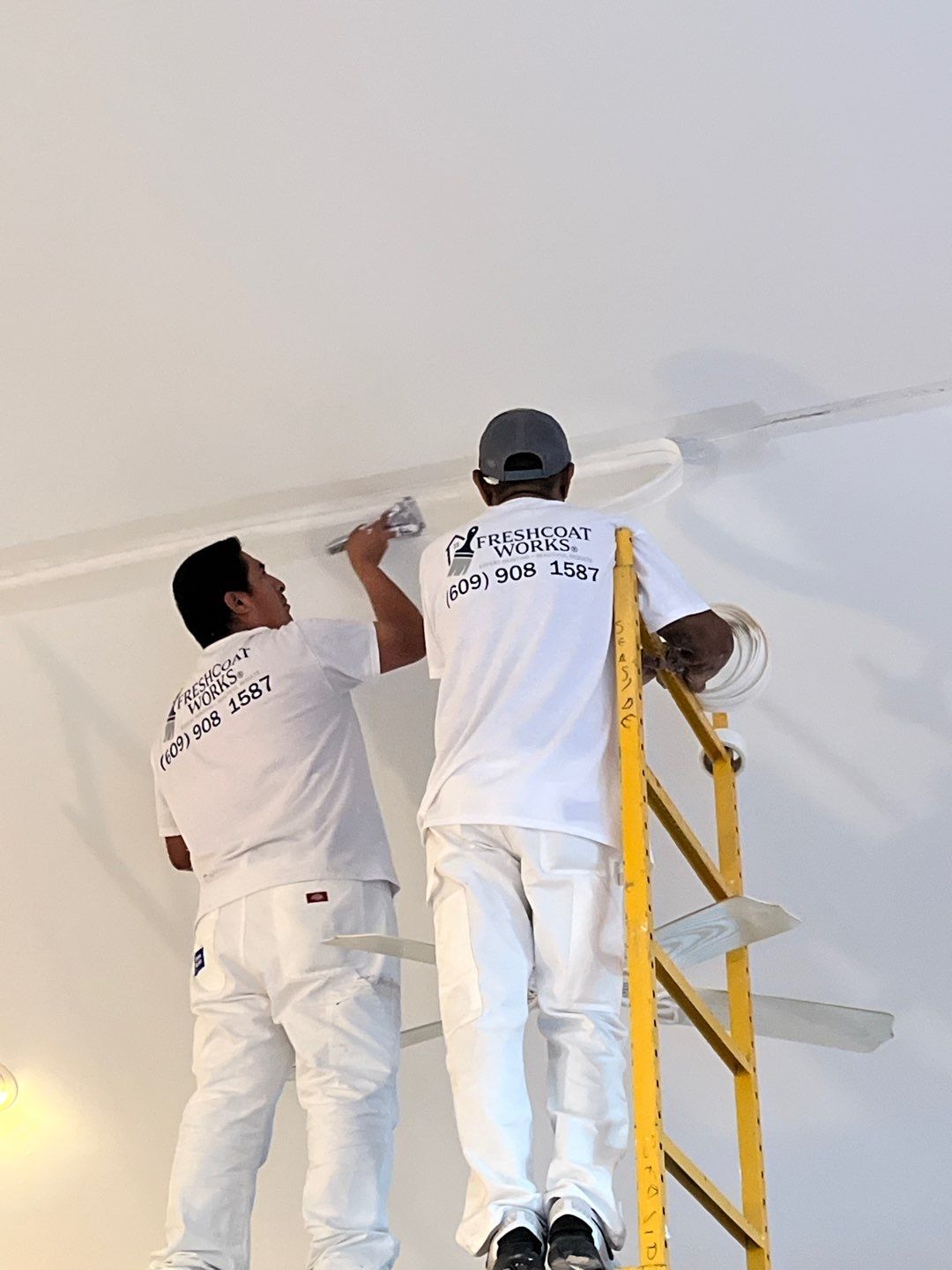 Interior Painting and Drywall Repair for Avalon Coastal Home by FreshCoat Works LLC