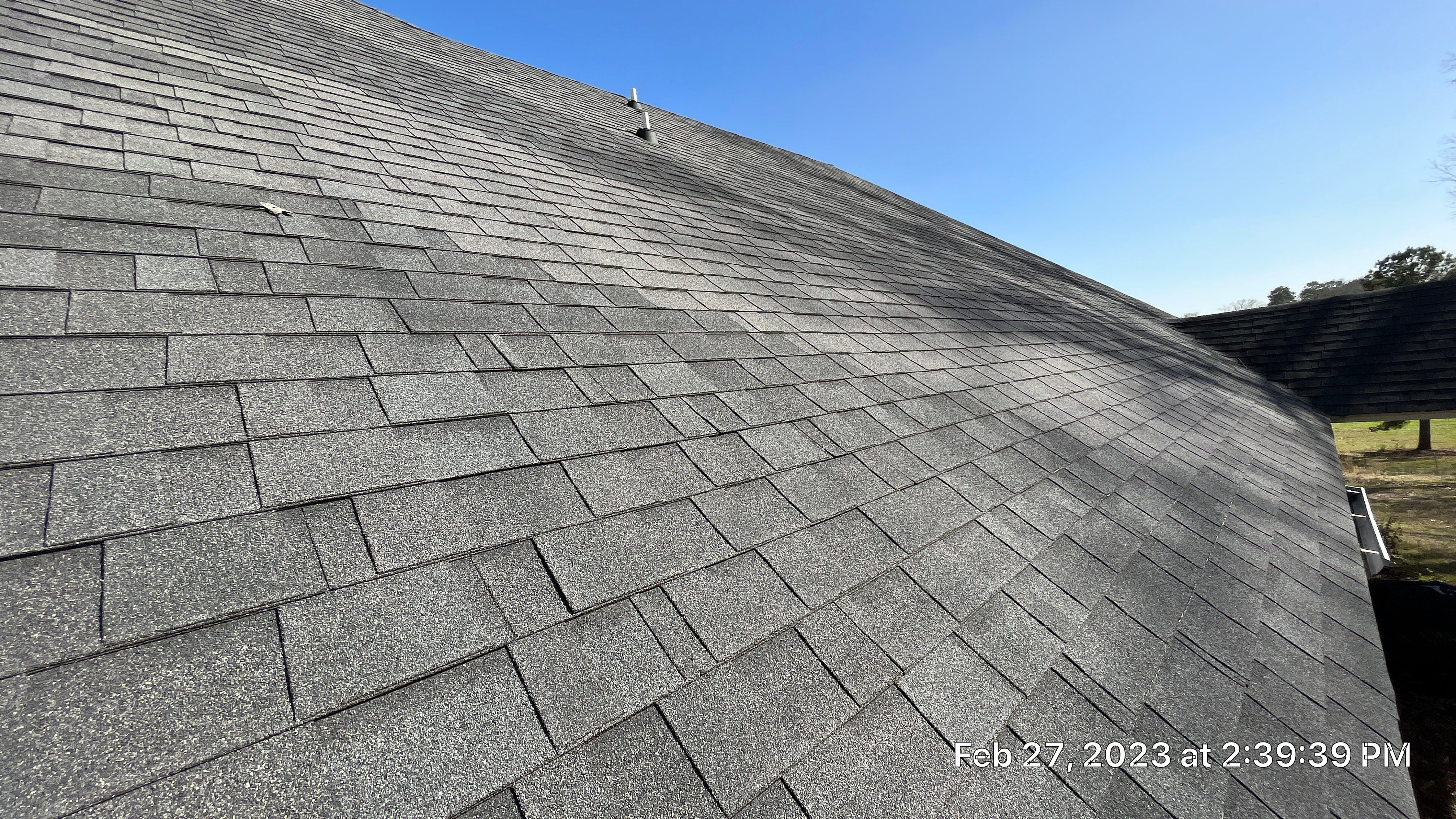 Residential Roofing Installation using Malarkey Architectural Vista Shingles by Hostetler Roofing