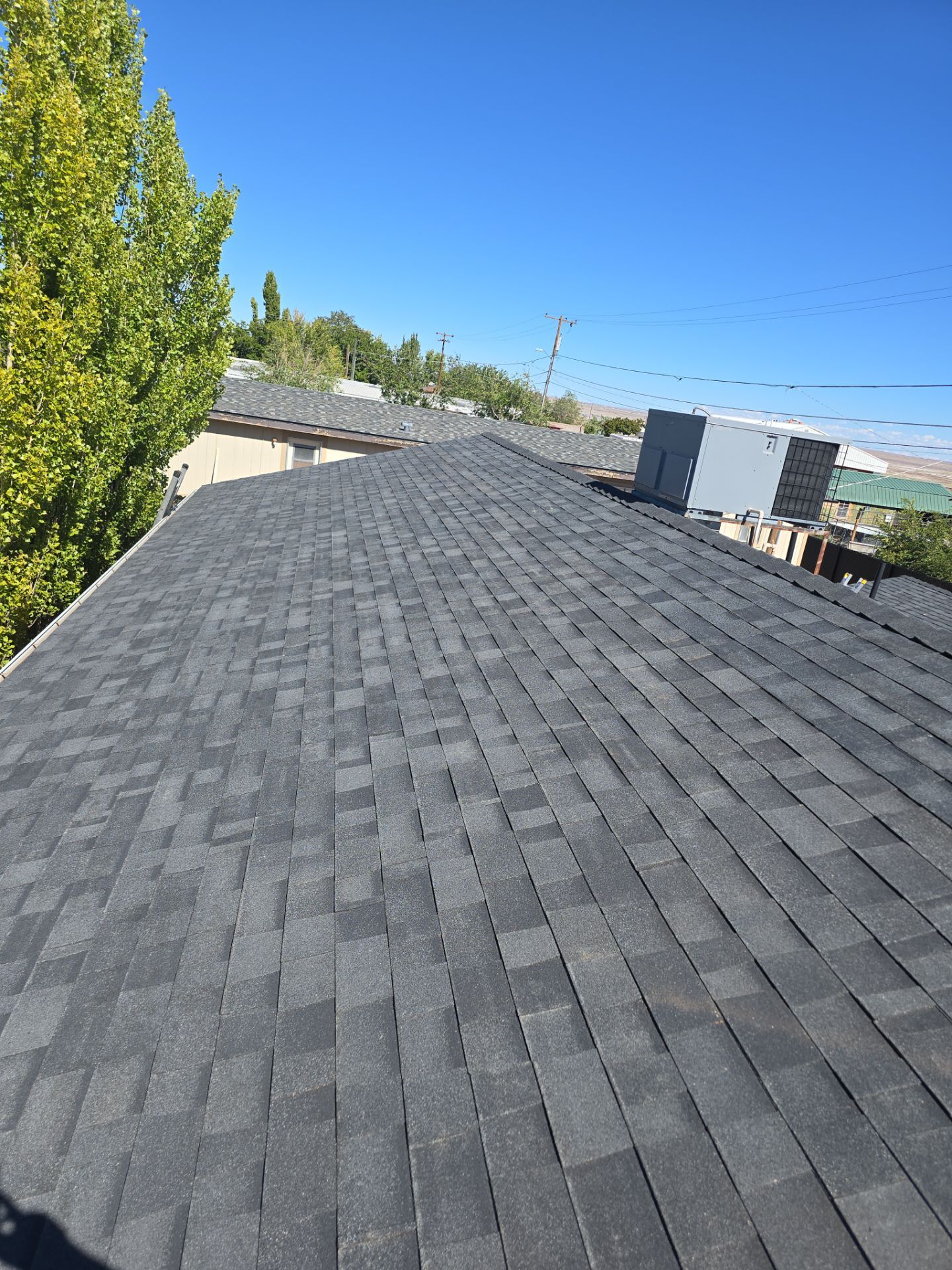 Midnight Black in Holbrook  by Slade Roofing