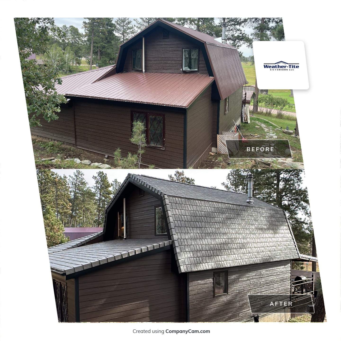 Residential Roofing Installation using EuroShield by Weather-Tite Exteriors LLC